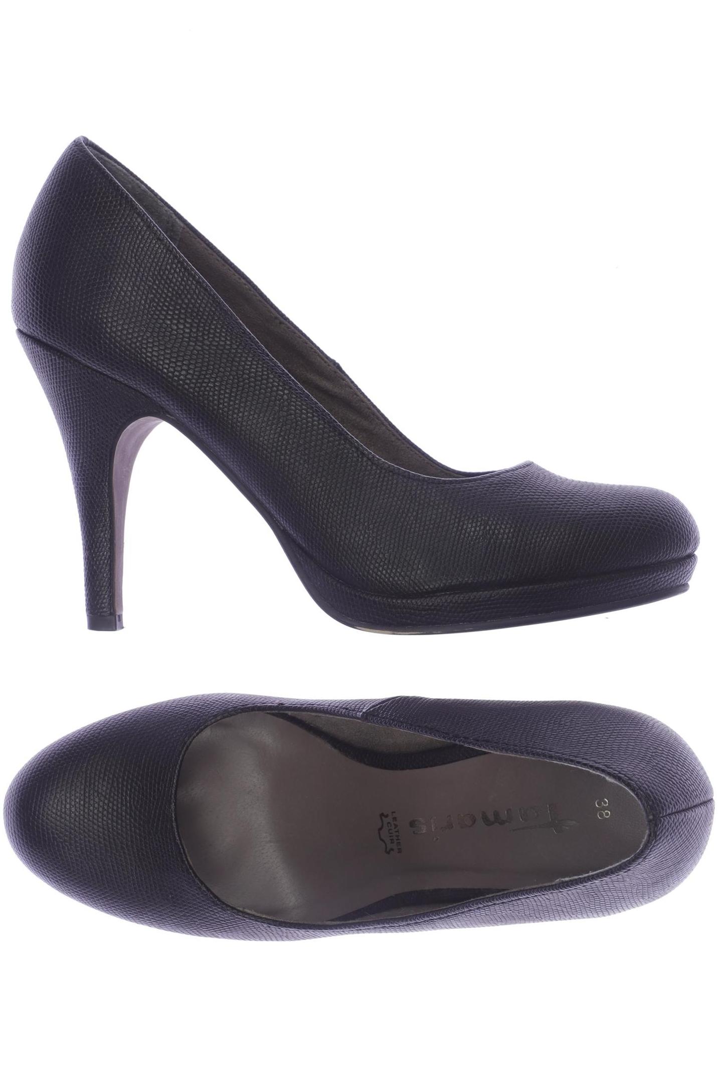 

Tamaris Damen Pumps, schwarz, Gr. 38