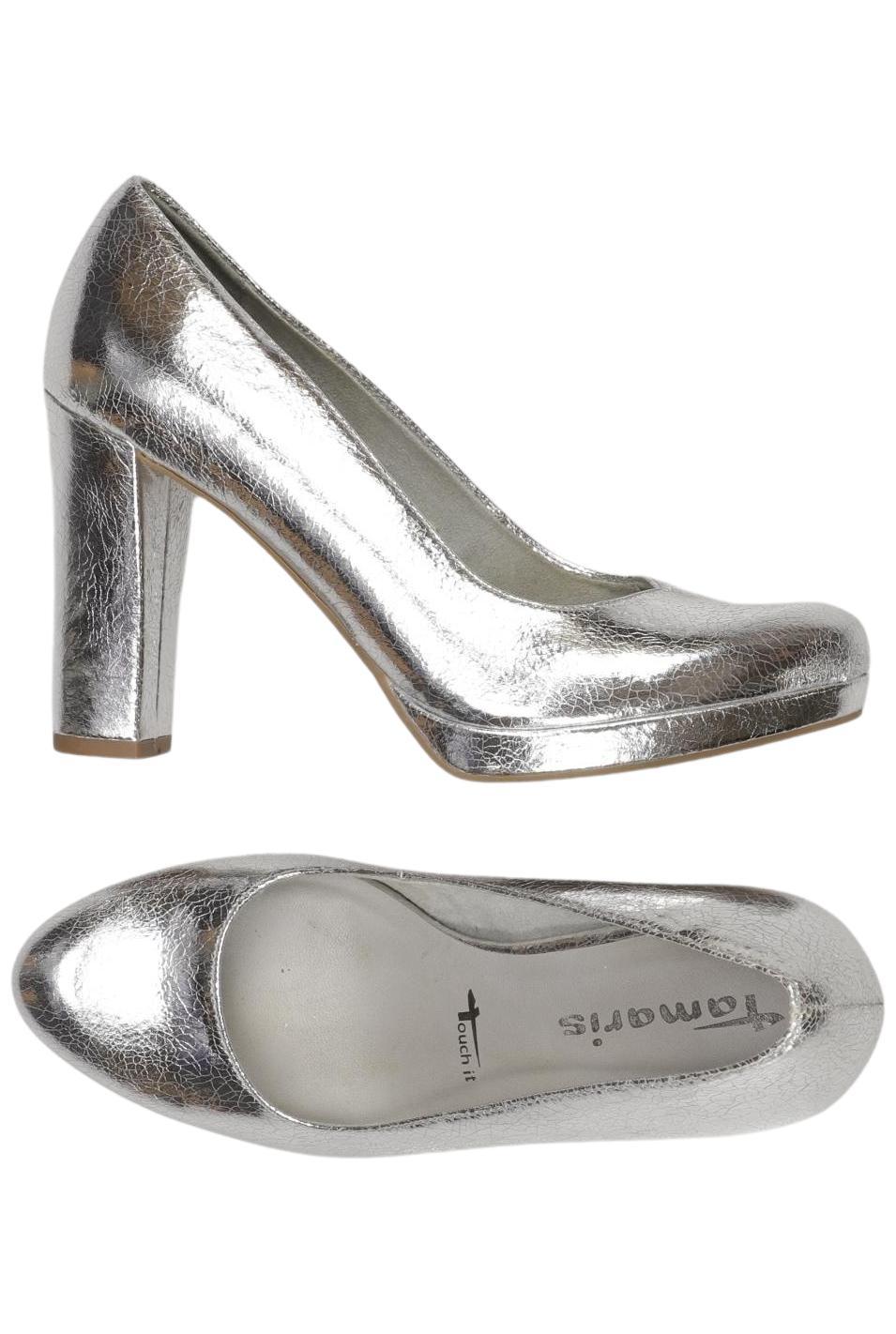 

Tamaris Damen Pumps, silber, Gr. 37