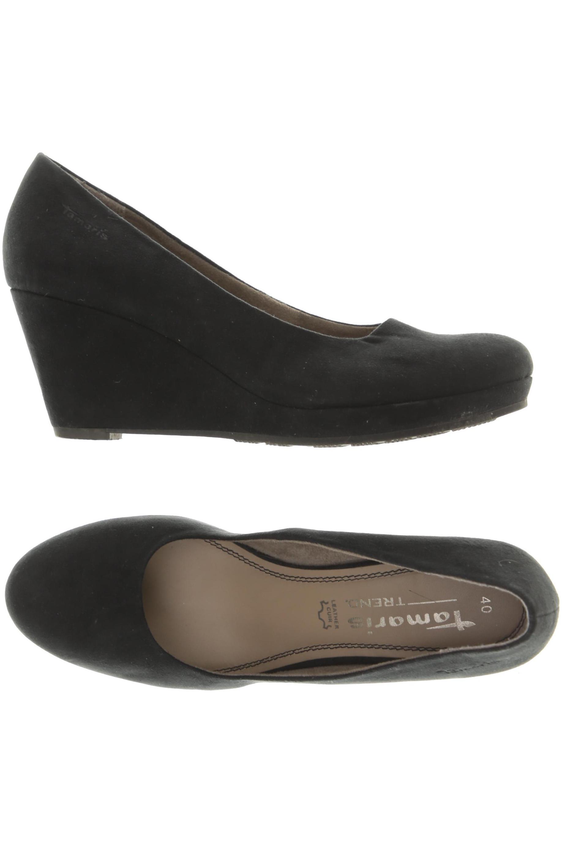 

Tamaris Damen Pumps, schwarz, Gr. 40