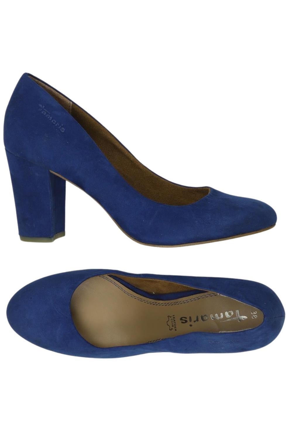 

Tamaris Damen Pumps, blau, Gr. 38