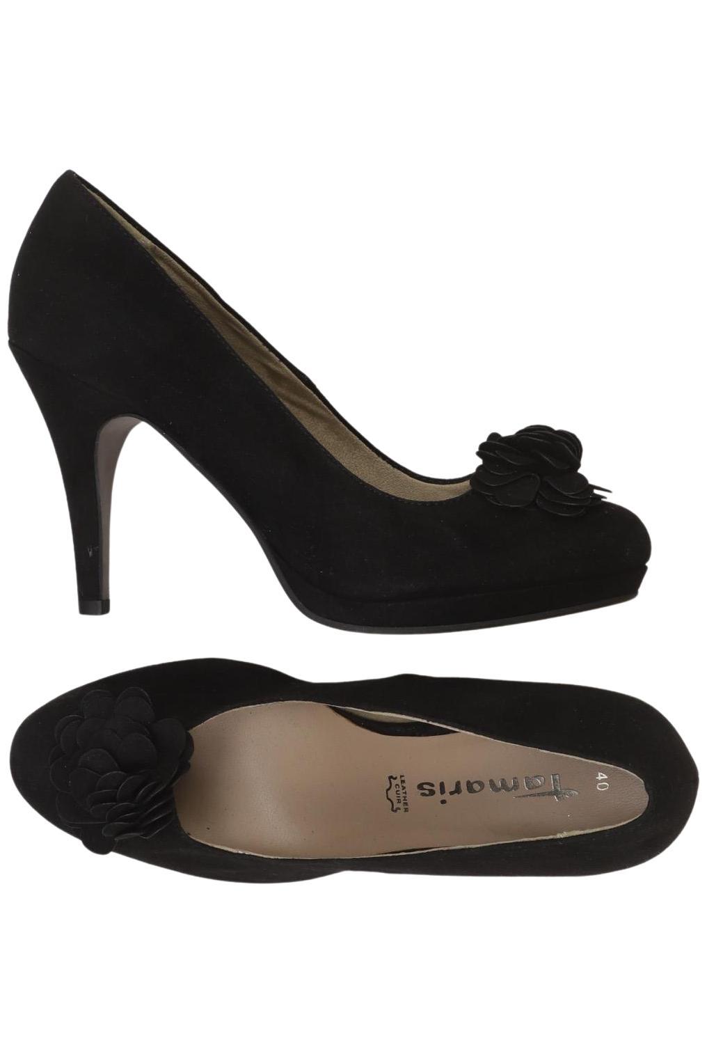 

Tamaris Damen Pumps, schwarz, Gr. 40
