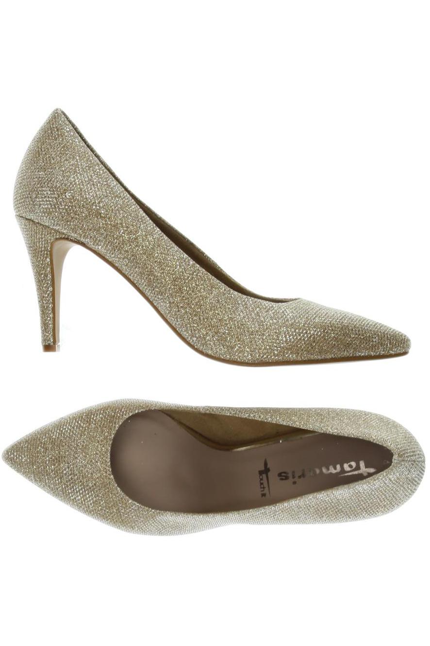 

Tamaris Damen Pumps, gold, Gr. 41
