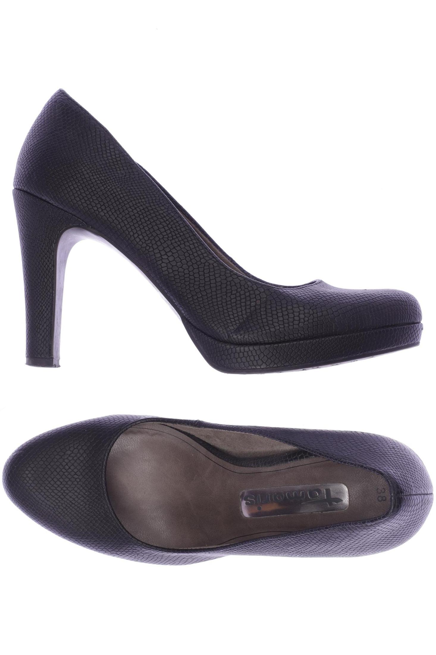 

Tamaris Damen Pumps, schwarz, Gr. 38