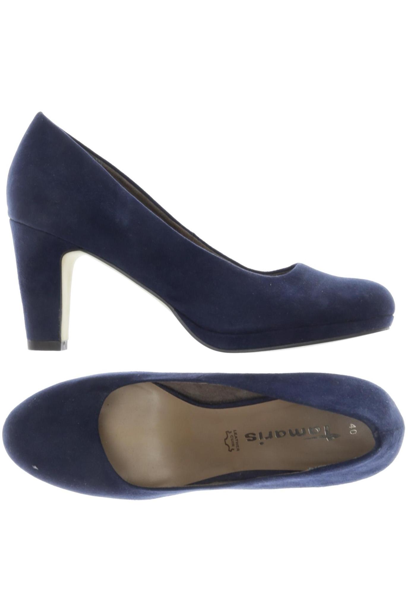 

Tamaris Damen Pumps, marineblau, Gr. 40