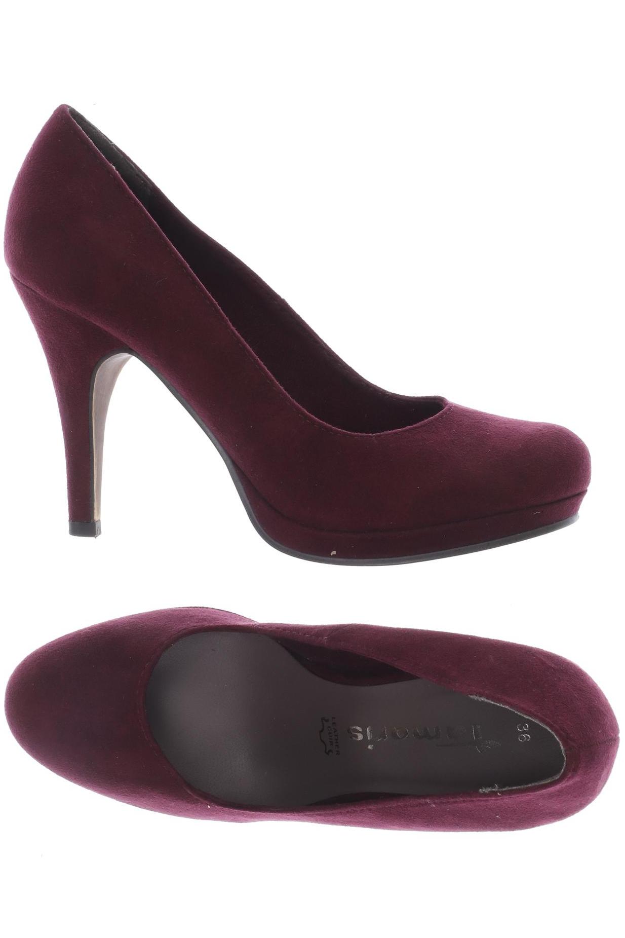 

Tamaris Damen Pumps, bordeaux, Gr. 36