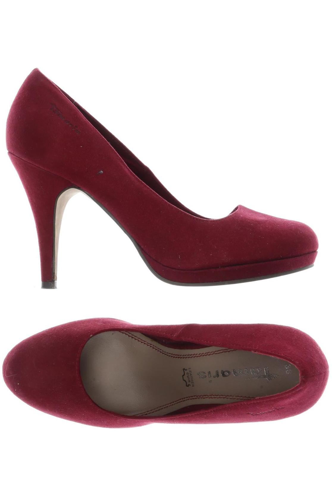

Tamaris Damen Pumps, bordeaux, Gr. 38