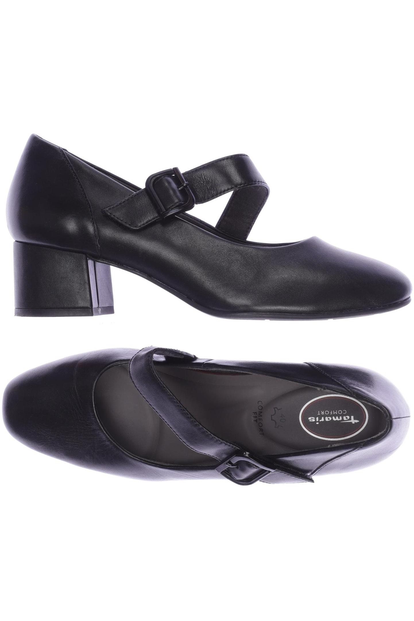 

Tamaris Damen Pumps, schwarz, Gr. 40
