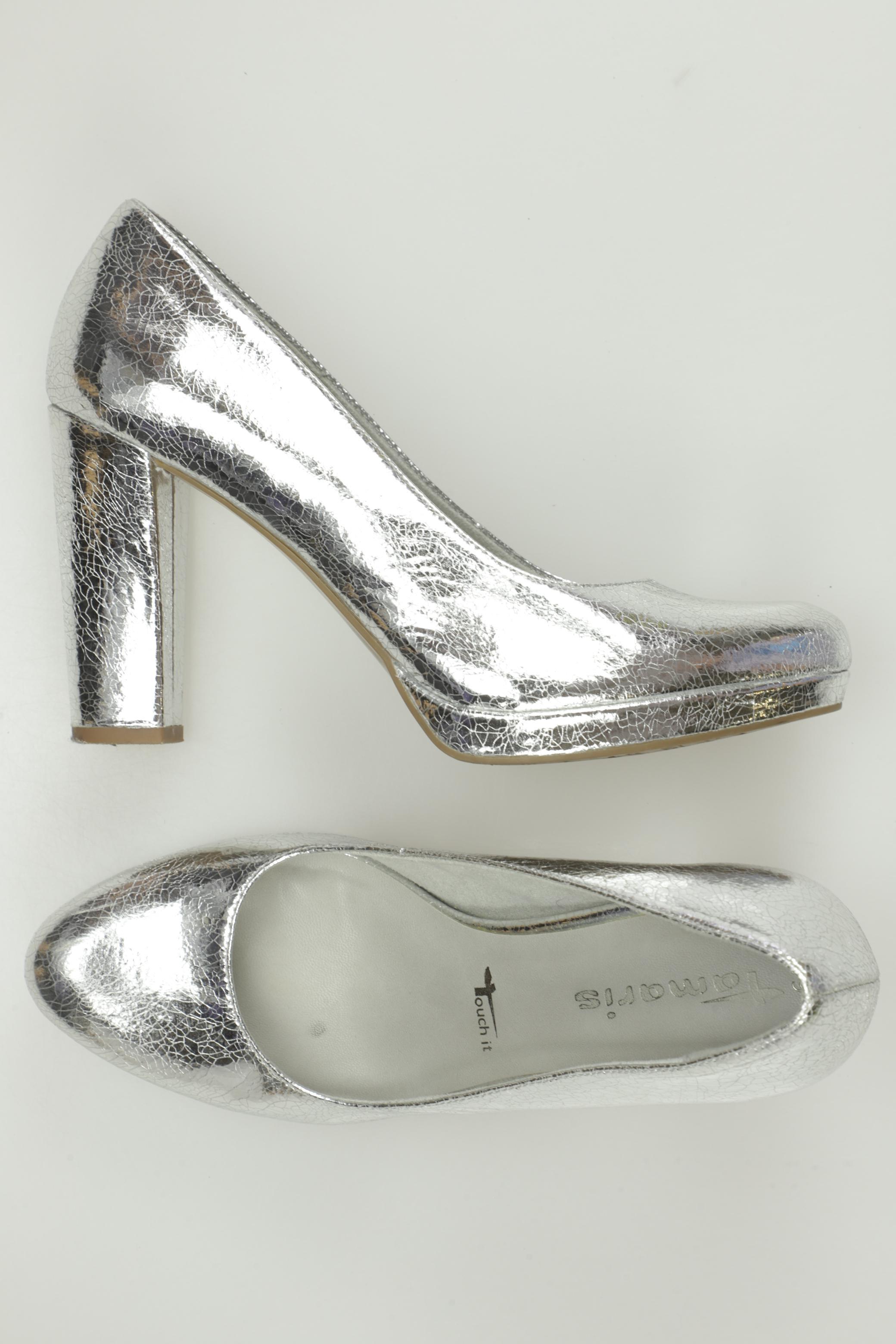 

Tamaris Damen Pumps, silber, Gr. 39