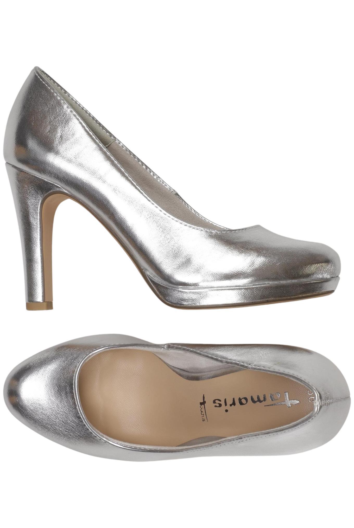 

Tamaris Damen Pumps, silber, Gr. 36