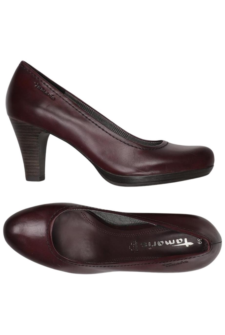 

Tamaris Damen Pumps, bordeaux, Gr. 39