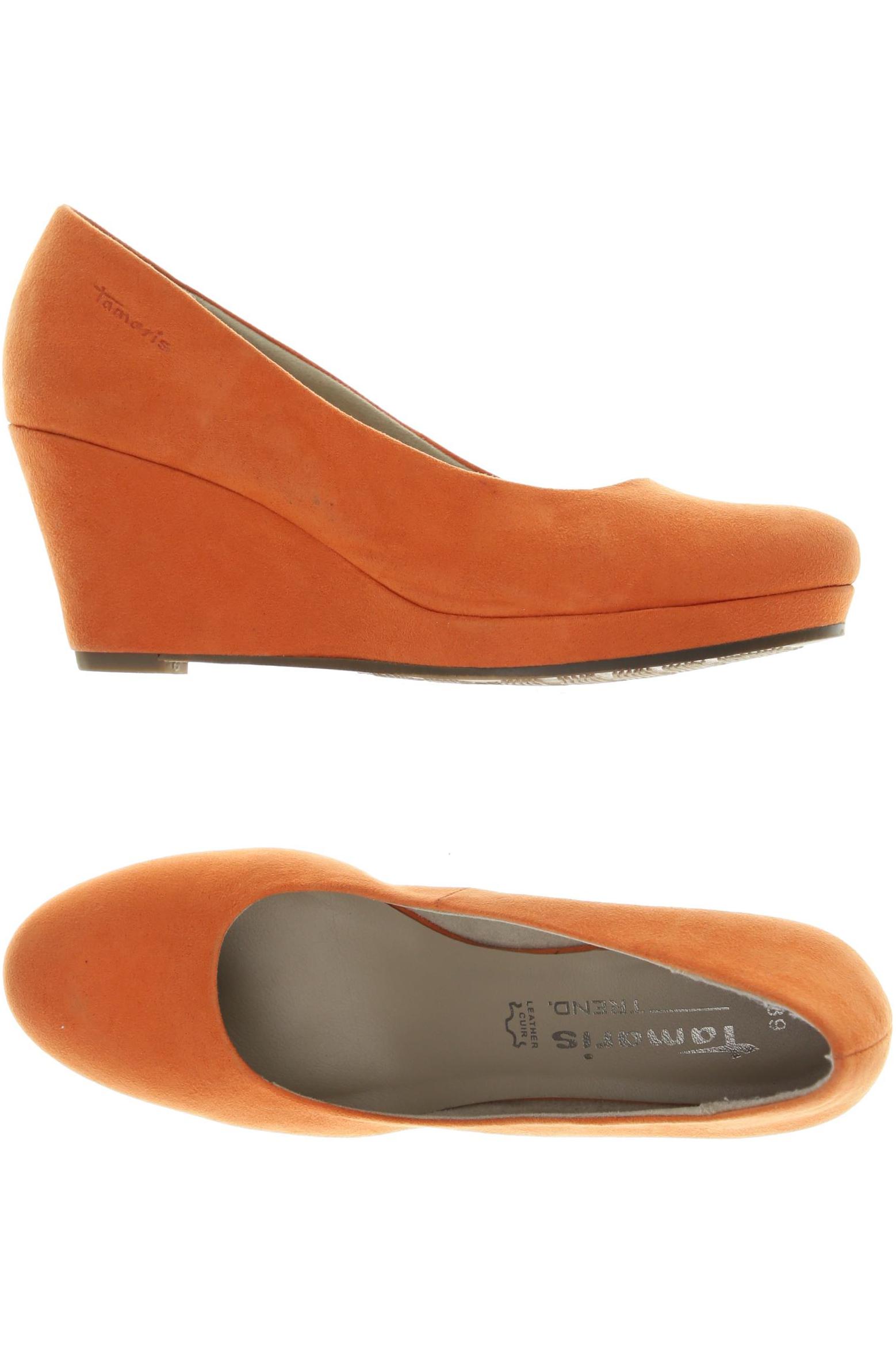 

Tamaris Damen Pumps, orange, Gr. 39