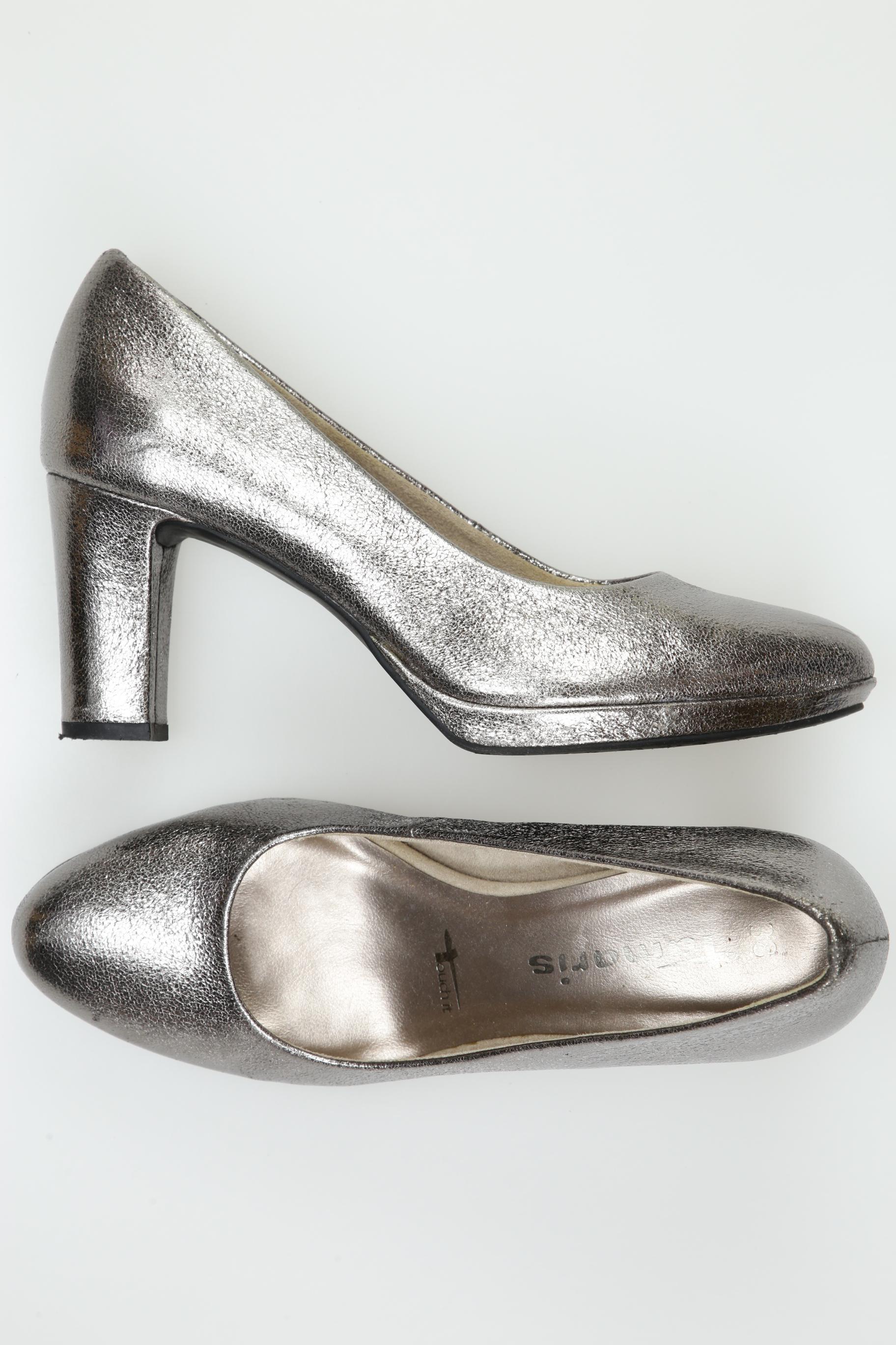 

Tamaris Damen Pumps, silber, Gr. 38