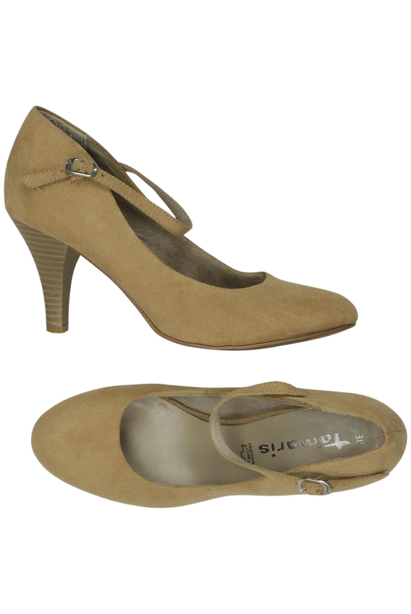 

Tamaris Damen Pumps, beige, Gr. 38