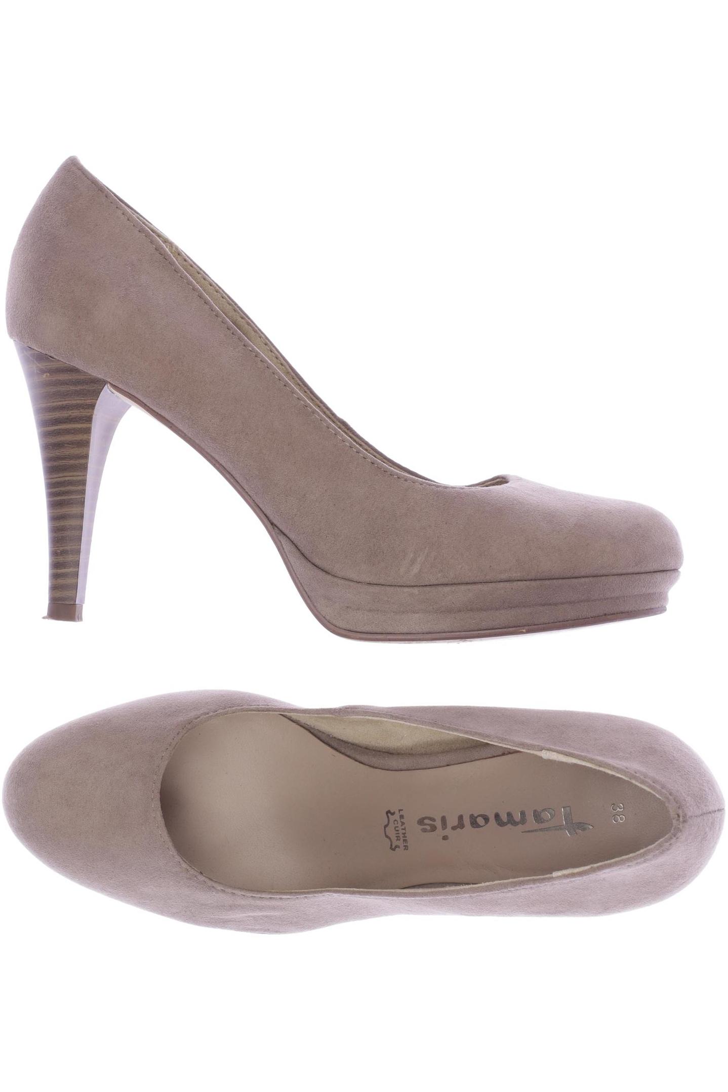 

Tamaris Damen Pumps, beige, Gr. 38