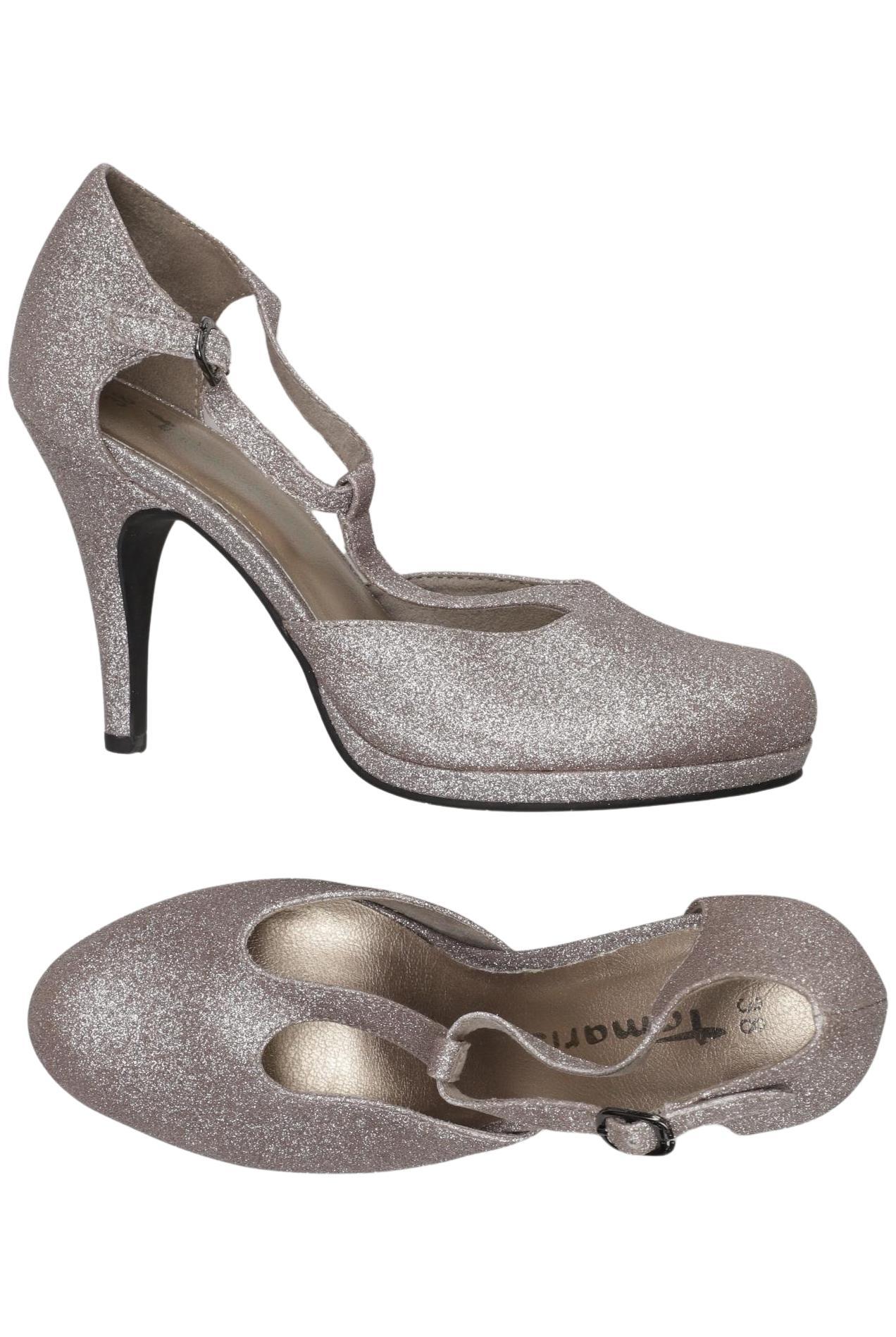 

Tamaris Damen Pumps, silber, Gr. 38