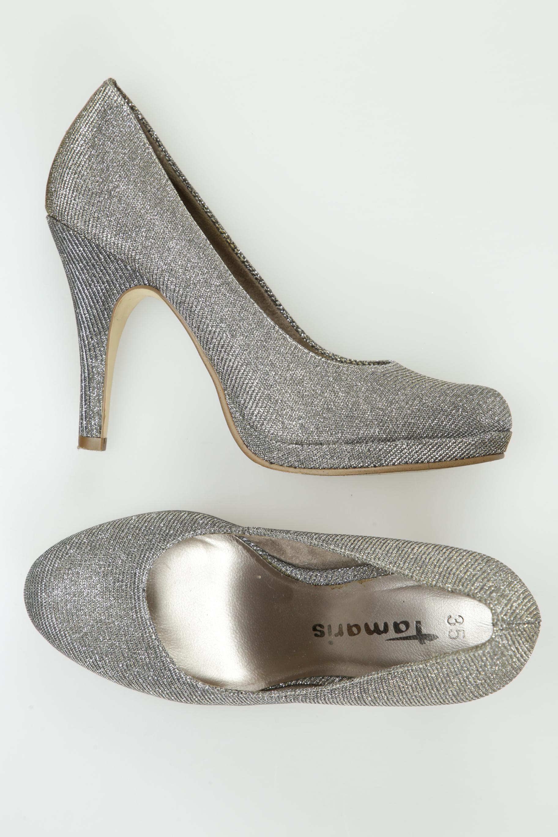 

Tamaris Damen Pumps, silber, Gr. 35