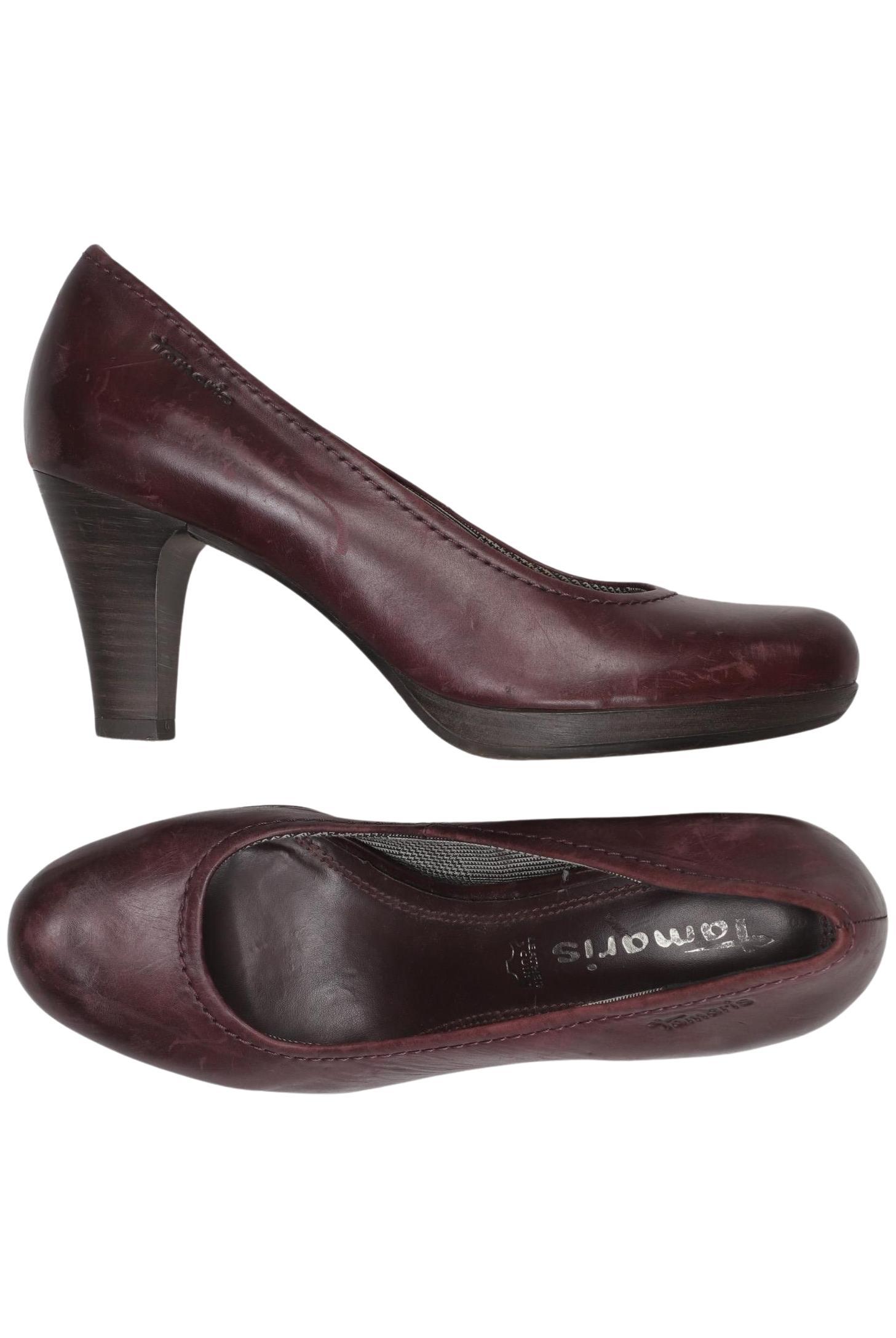 

Tamaris Damen Pumps, bordeaux, Gr. 37