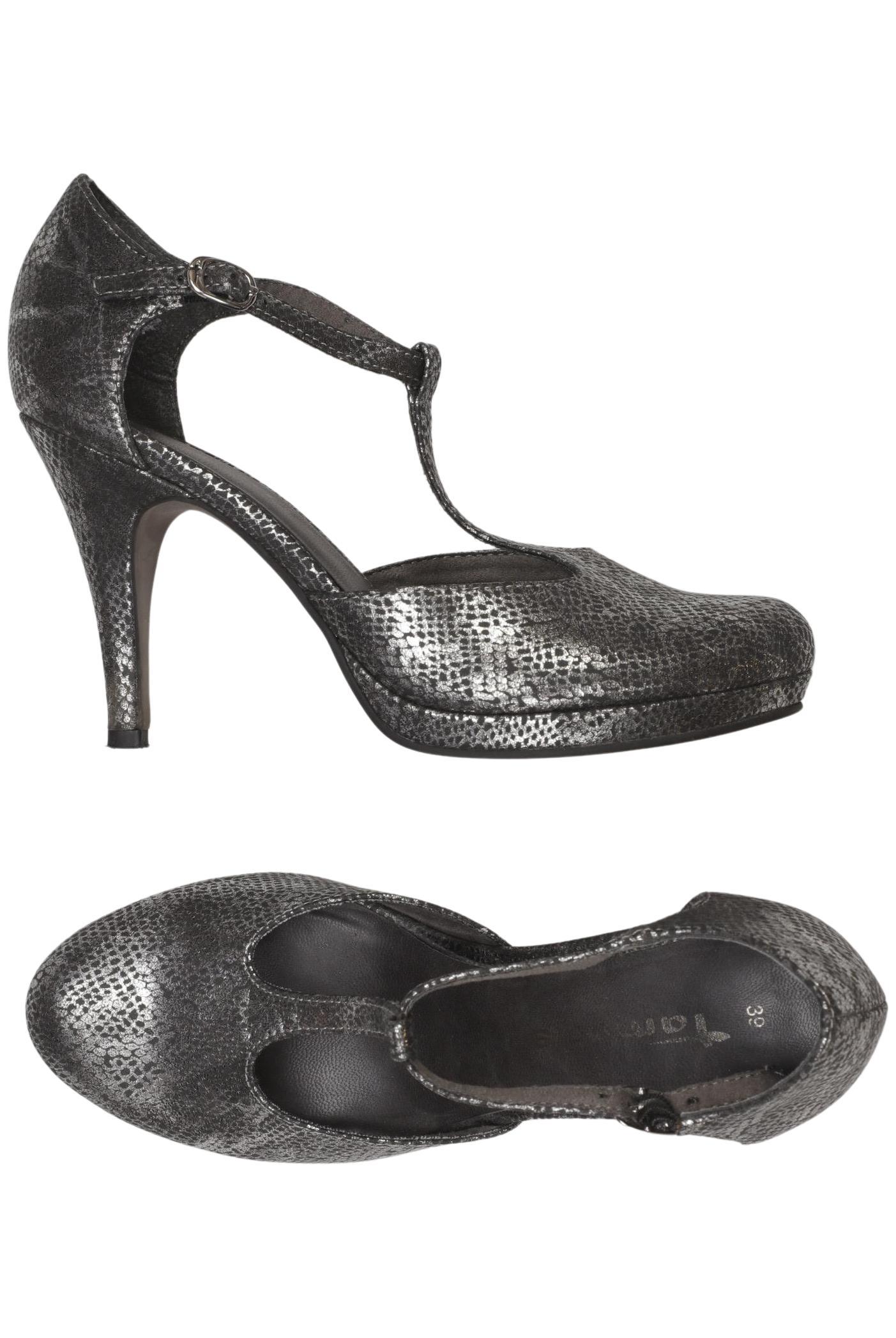 

Tamaris Damen Pumps, silber, Gr. 39