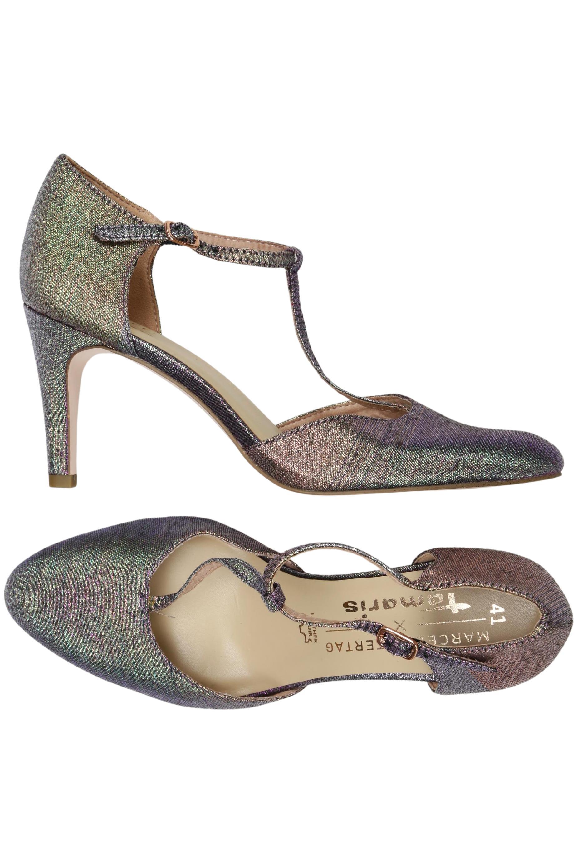 

Tamaris Damen Pumps, silber, Gr. 41