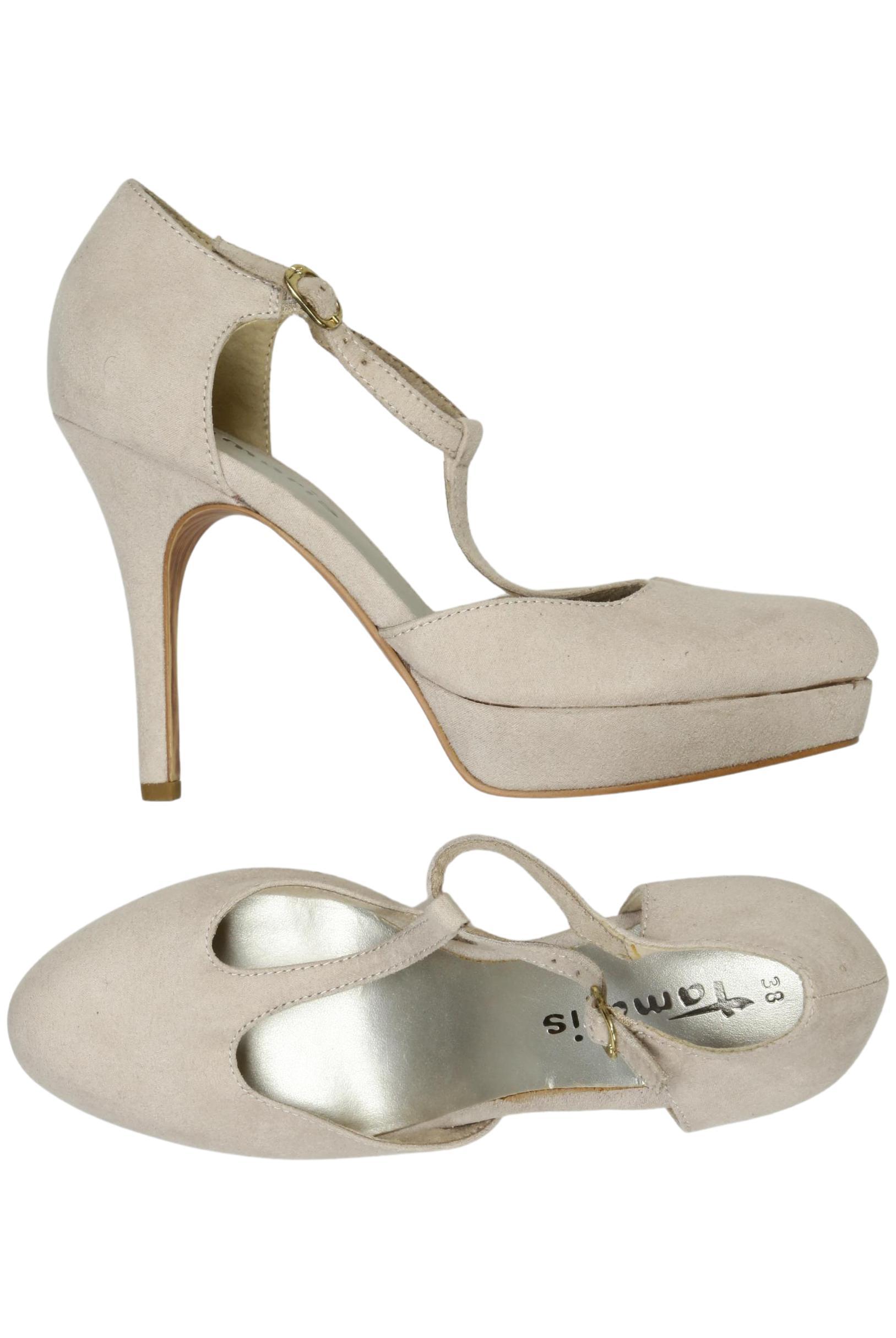 

Tamaris Damen Pumps, beige, Gr. 38