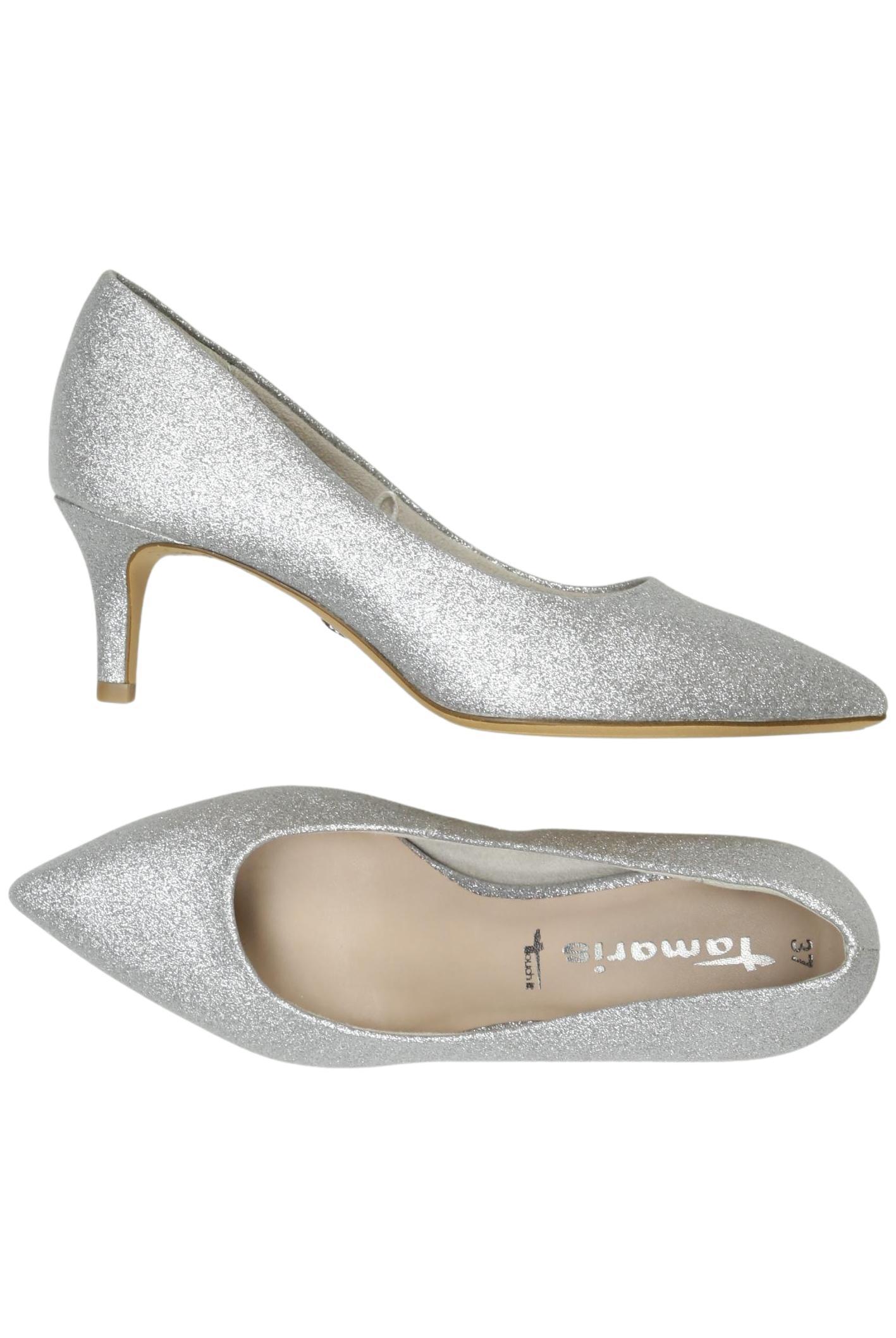 

Tamaris Damen Pumps, silber, Gr. 37