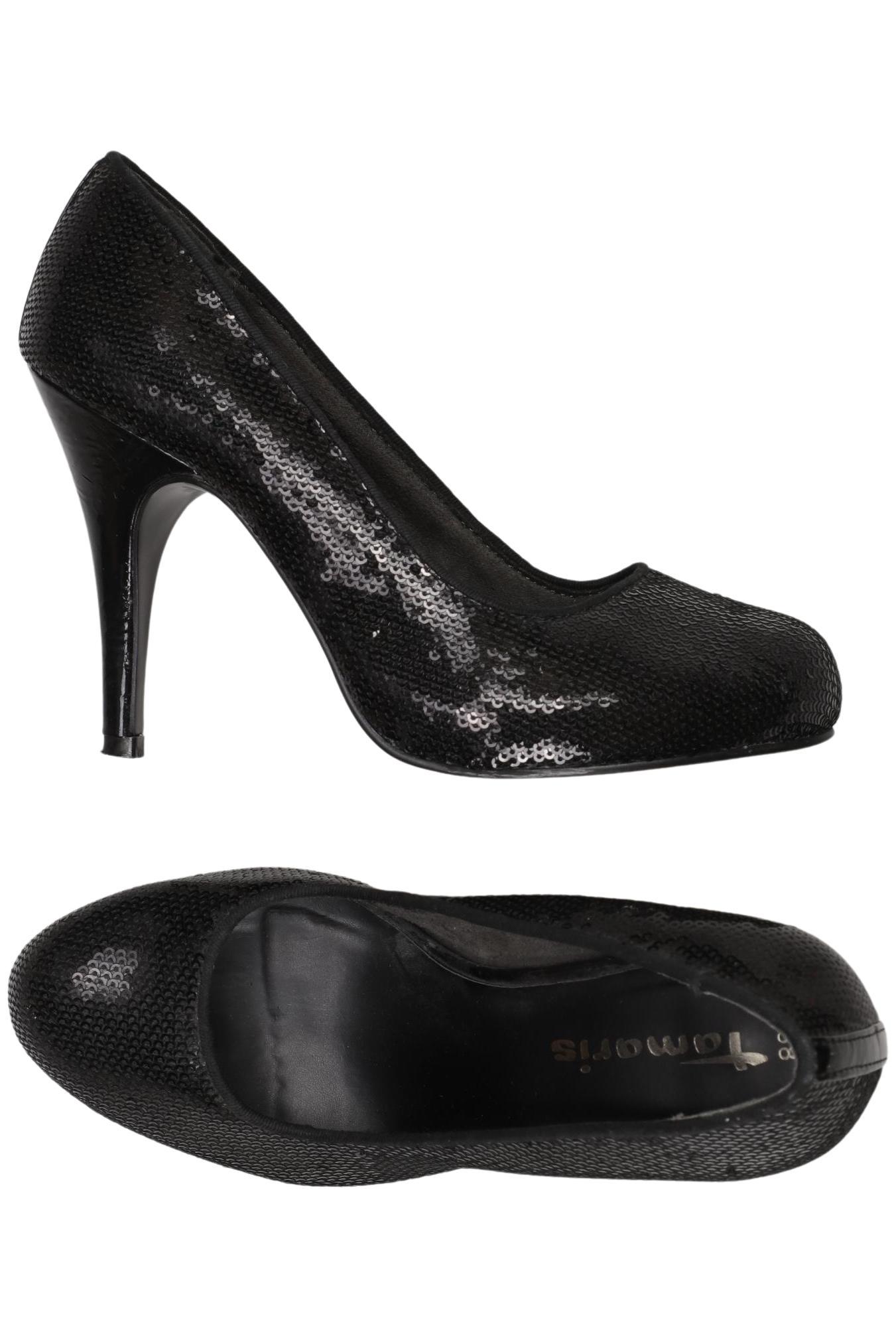 

Tamaris Damen Pumps, schwarz, Gr. 38