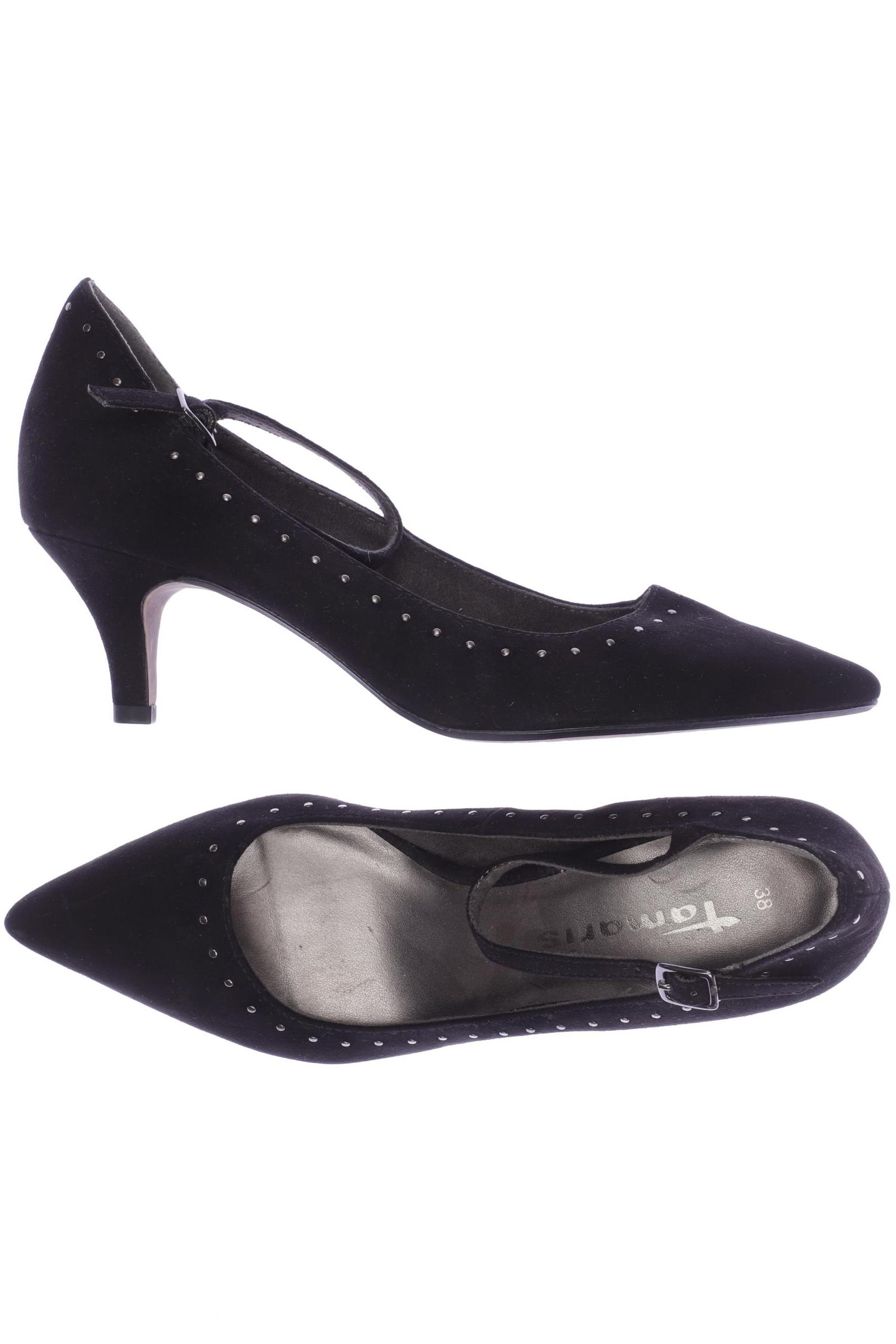 

Tamaris Damen Pumps, schwarz, Gr. 38