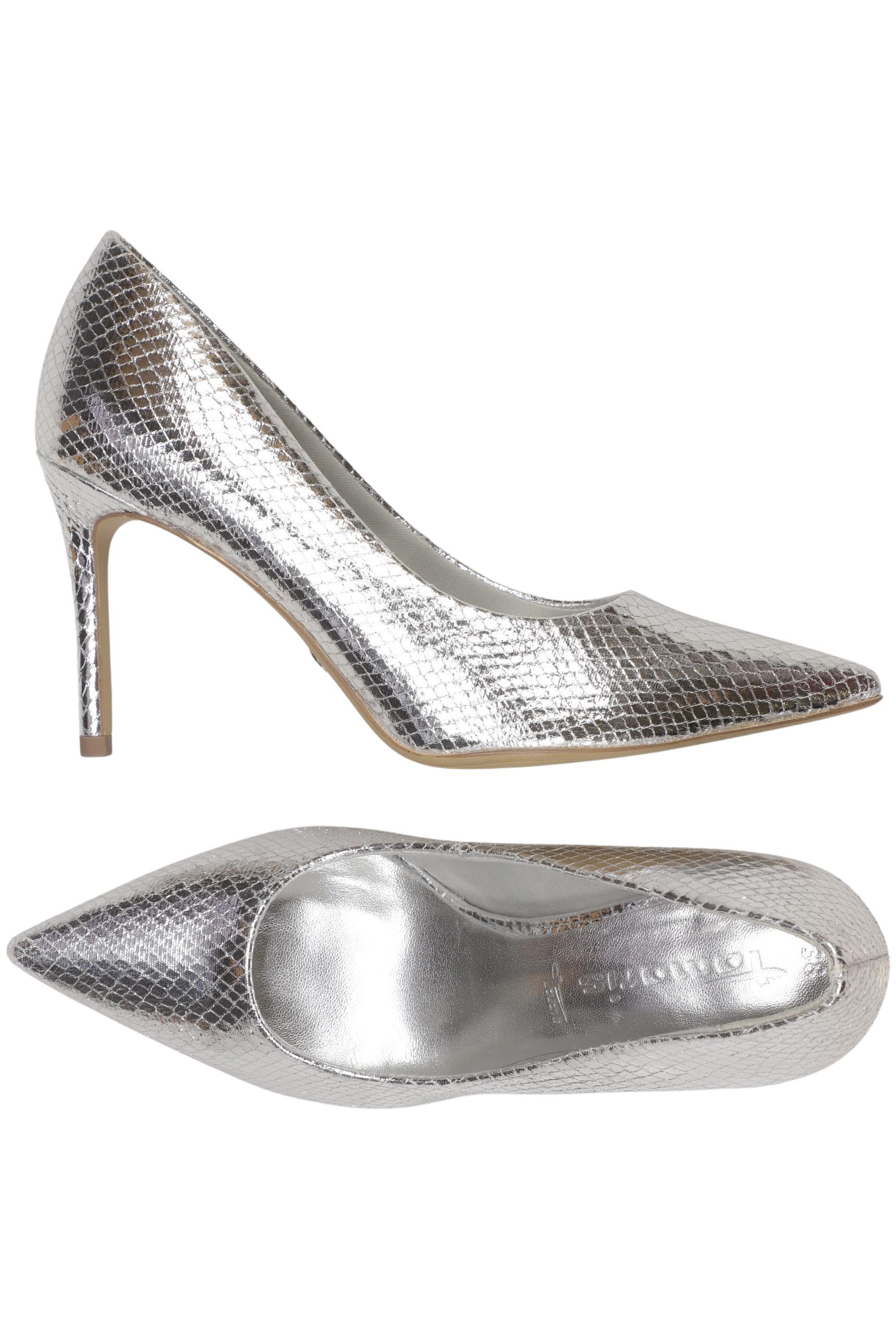 

Tamaris Damen Pumps, silber, Gr. 38