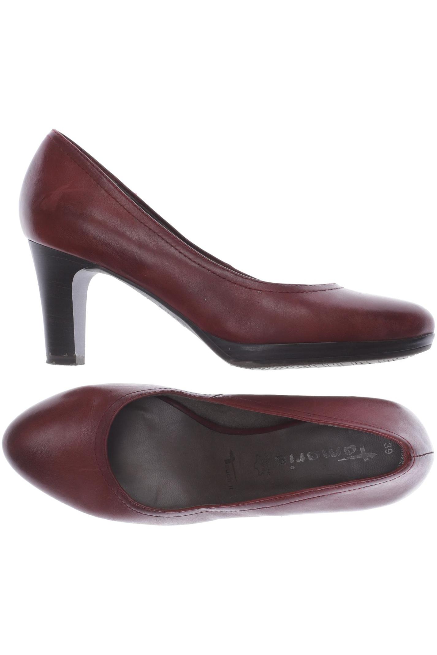 

Tamaris Damen Pumps, bordeaux, Gr. 39