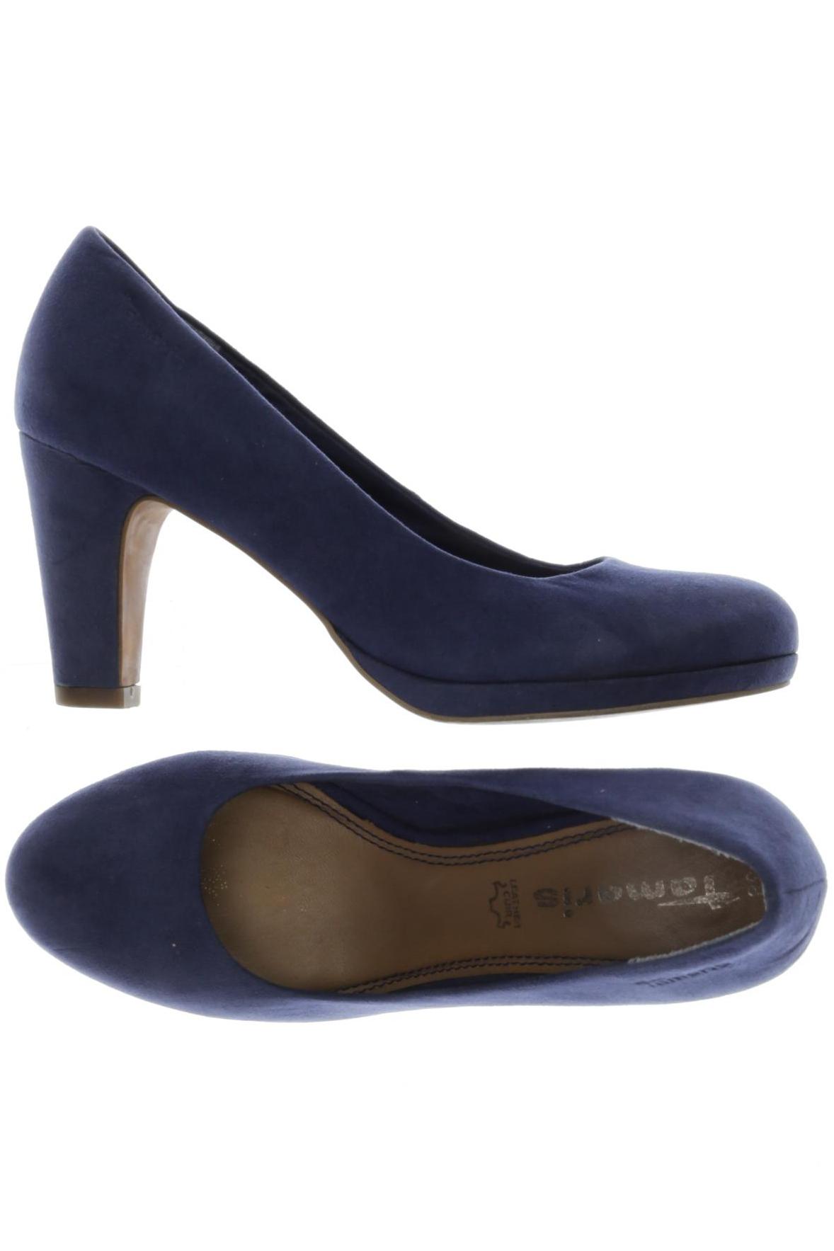 Thumbnail - Tamaris Damen Pumps, blau, Gr. 38