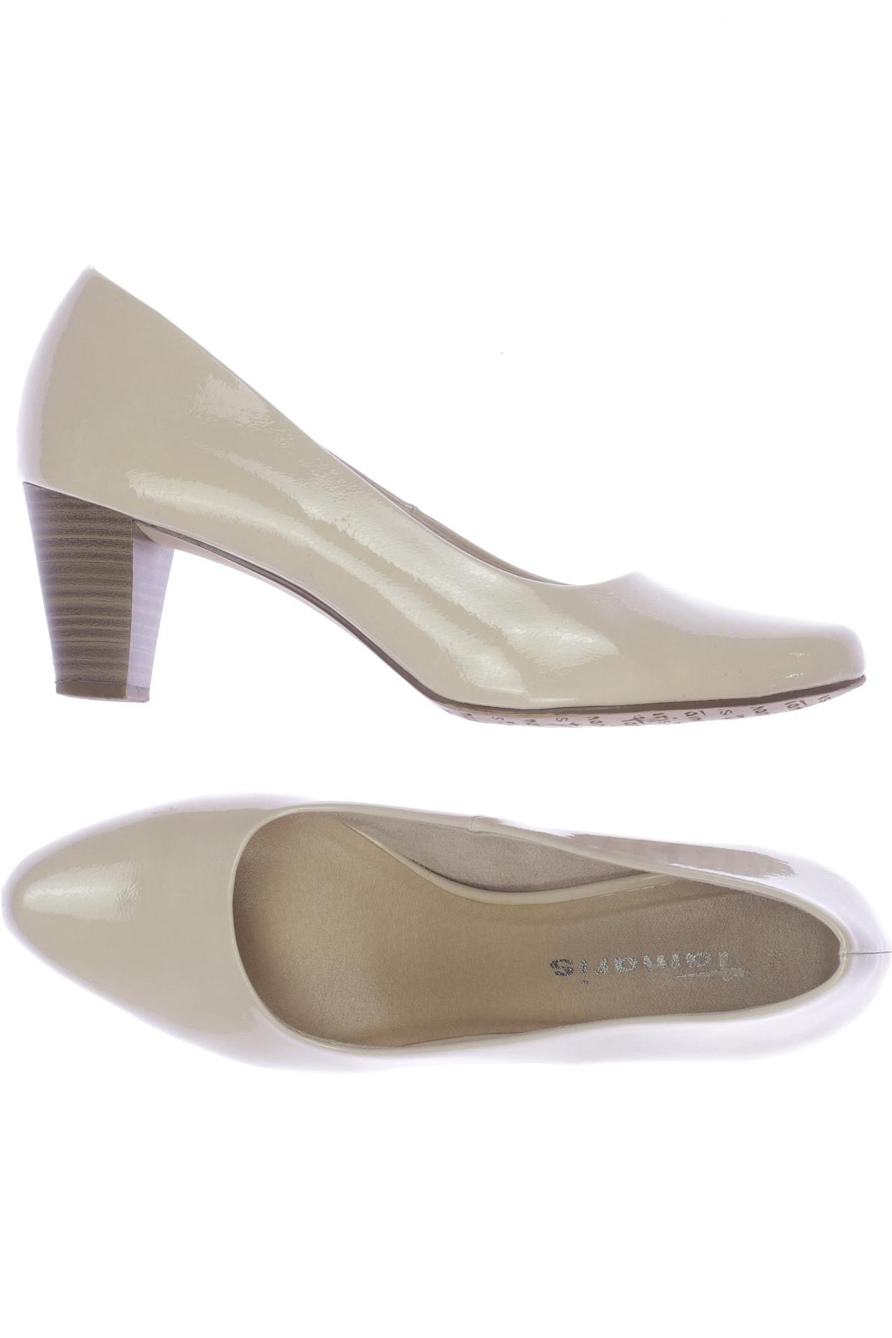 

Tamaris Damen Pumps, cremeweiß