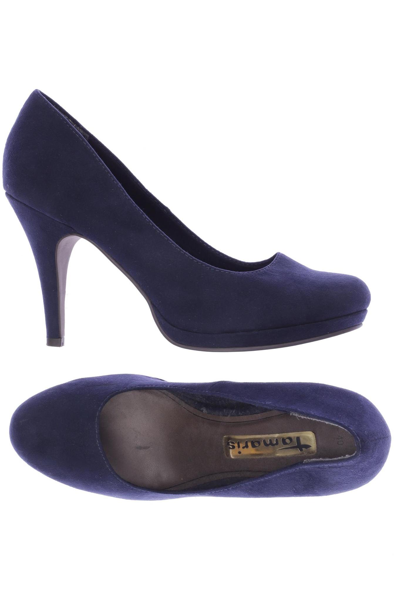 

Tamaris Damen Pumps, blau, Gr. 40