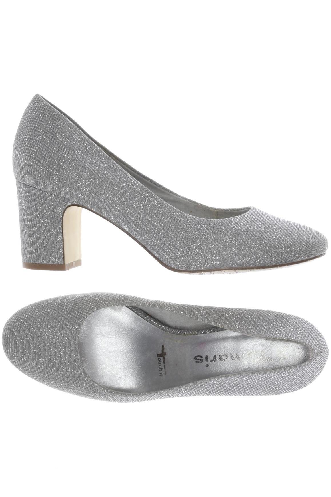 

Tamaris Damen Pumps, silber, Gr. 38