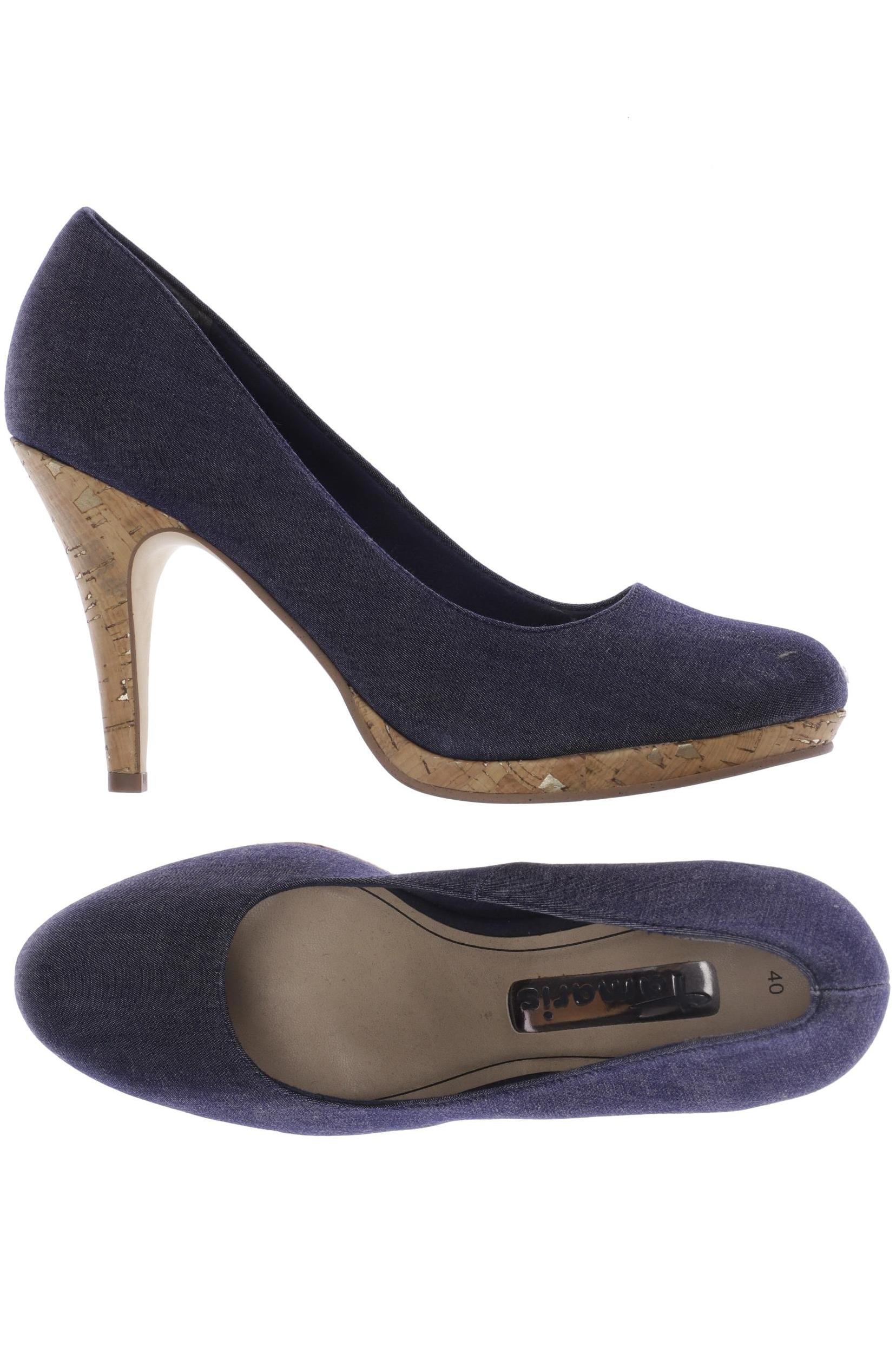 

Tamaris Damen Pumps, marineblau, Gr. 40