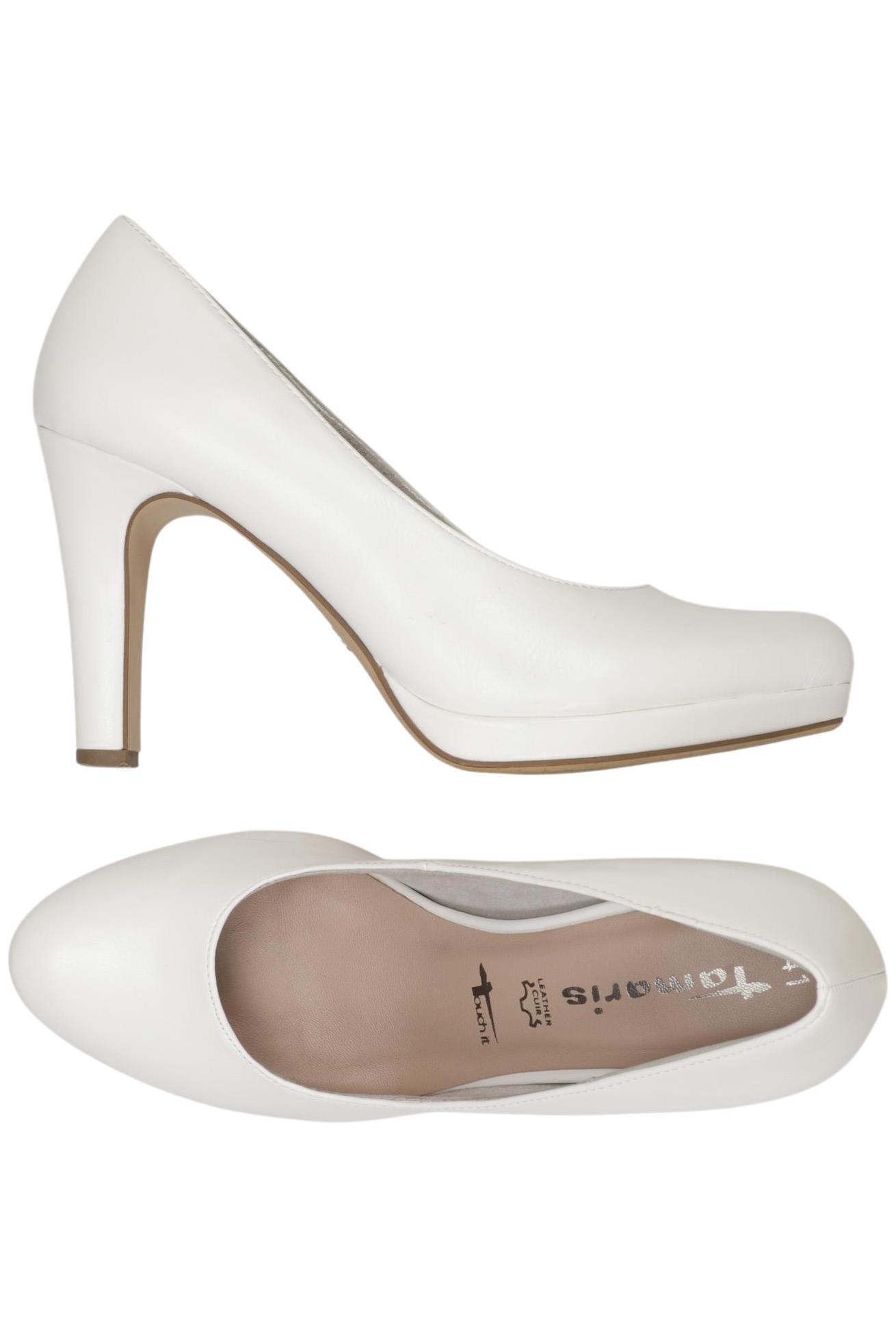 

Tamaris Damen Pumps, weiß, Gr. 41