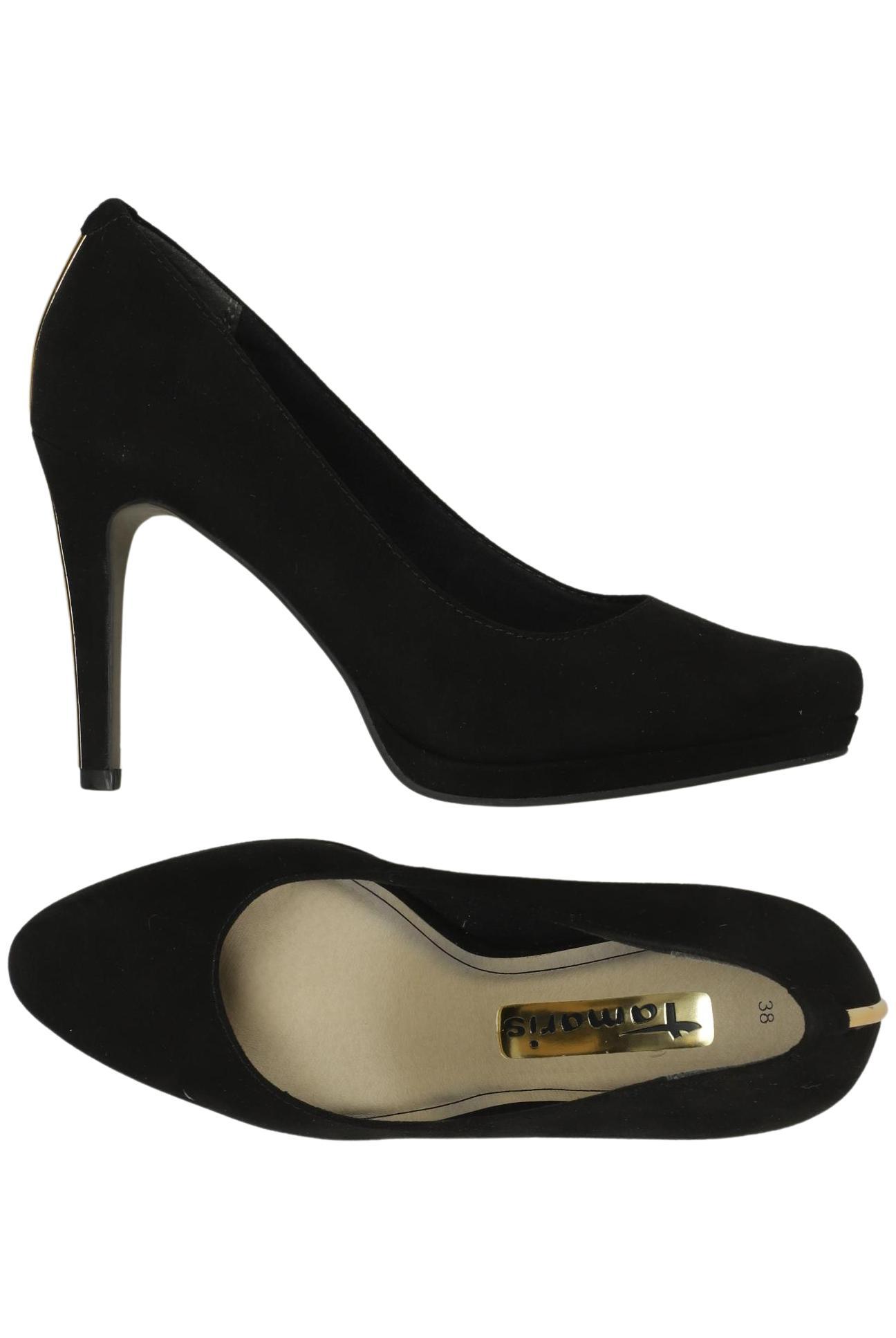 

Tamaris Damen Pumps, schwarz, Gr. 38