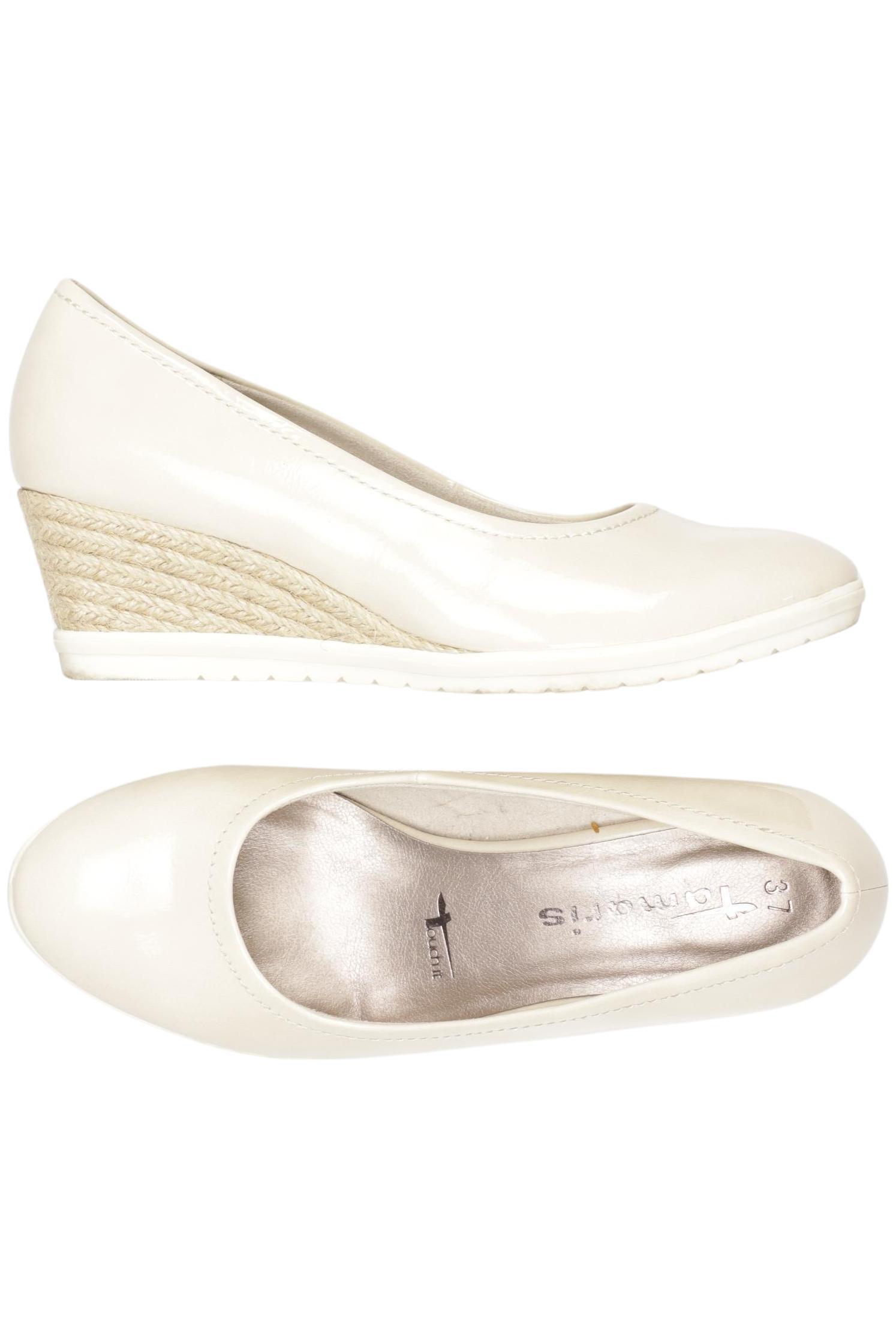 

Tamaris Damen Pumps, cremeweiß, Gr. 37