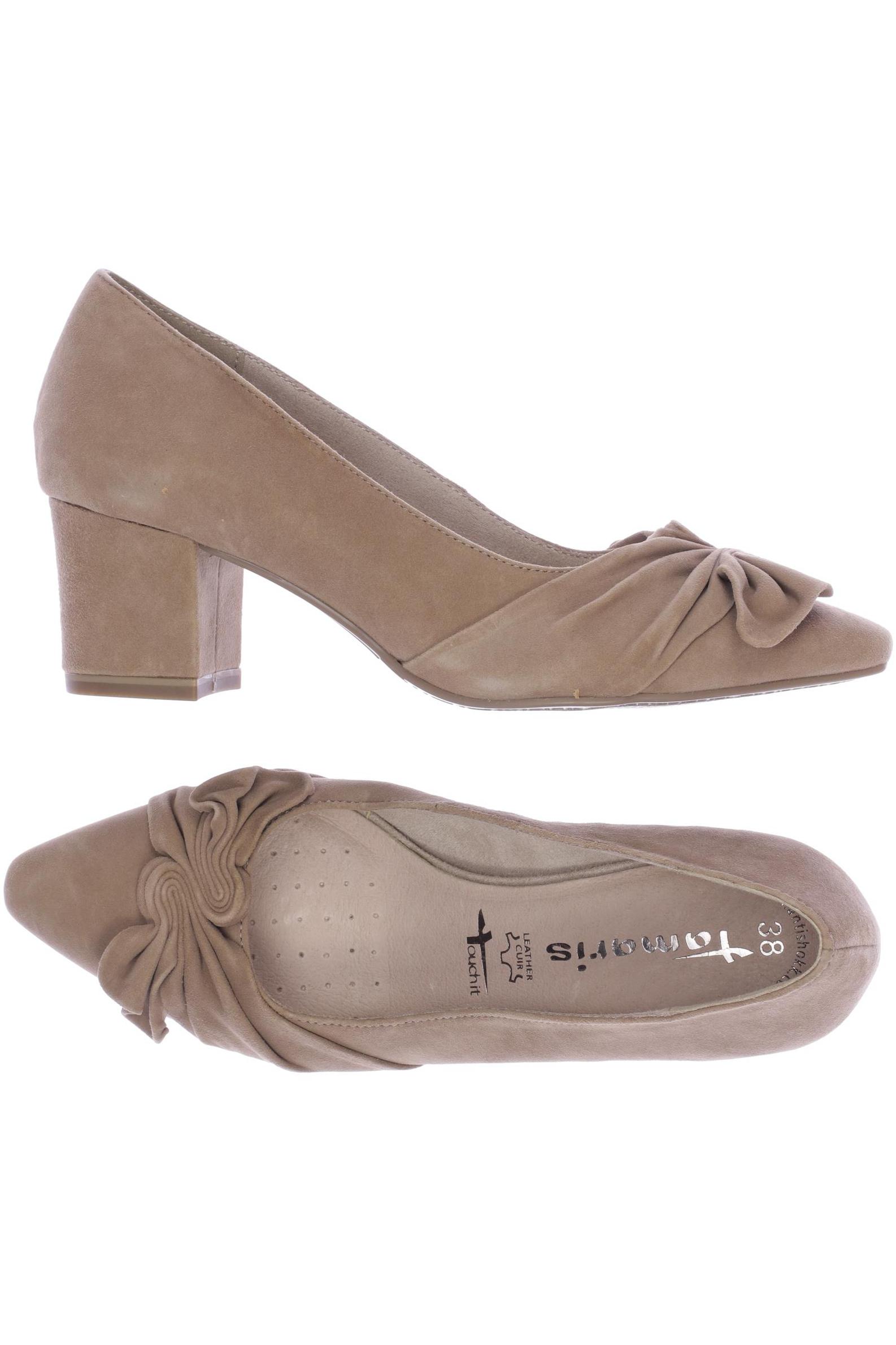 

Tamaris Damen Pumps, beige, Gr. 38