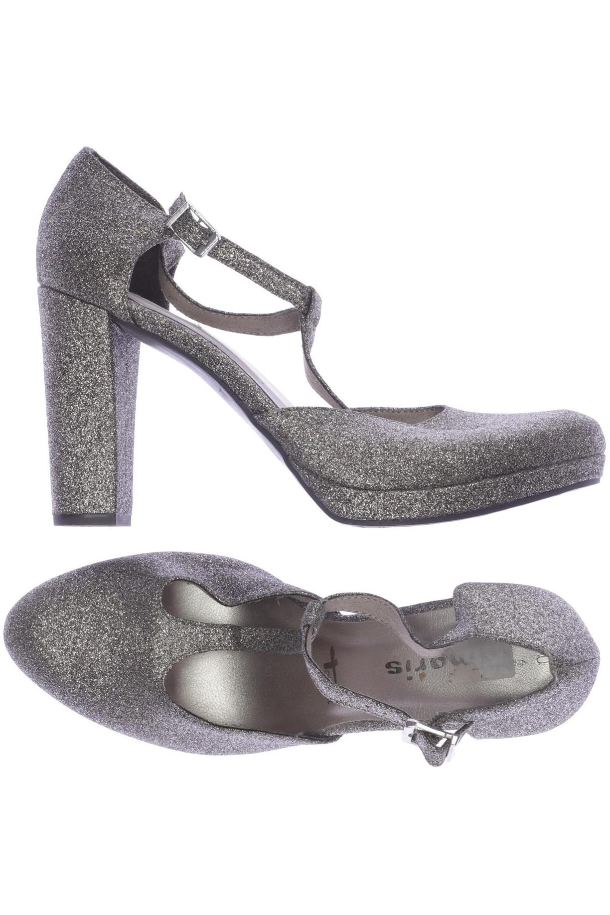 

Tamaris Damen Pumps, silber, Gr. 40
