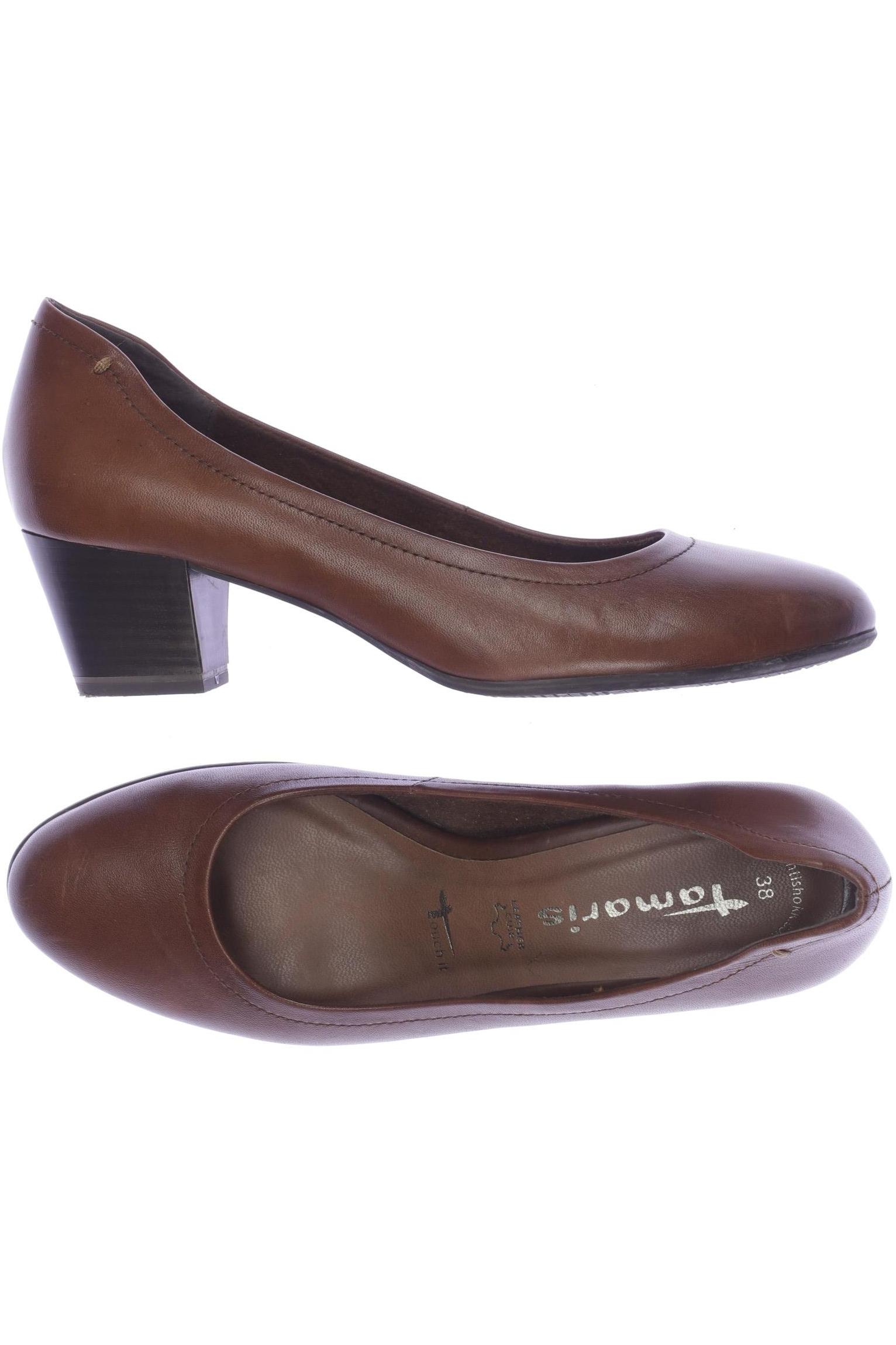 

Tamaris Damen Pumps, braun, Gr. 38