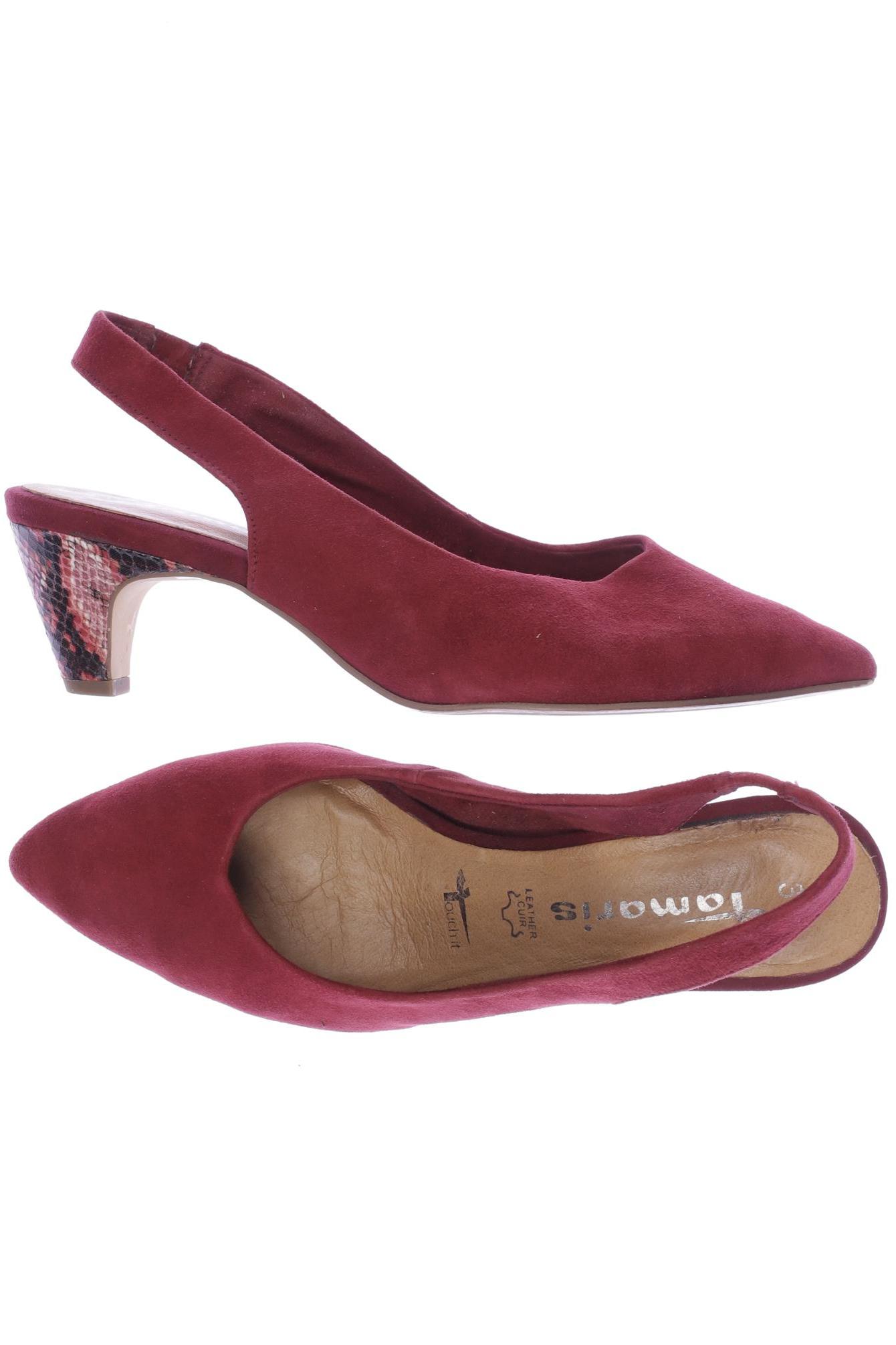 

Tamaris Damen Pumps, bordeaux, Gr. 38