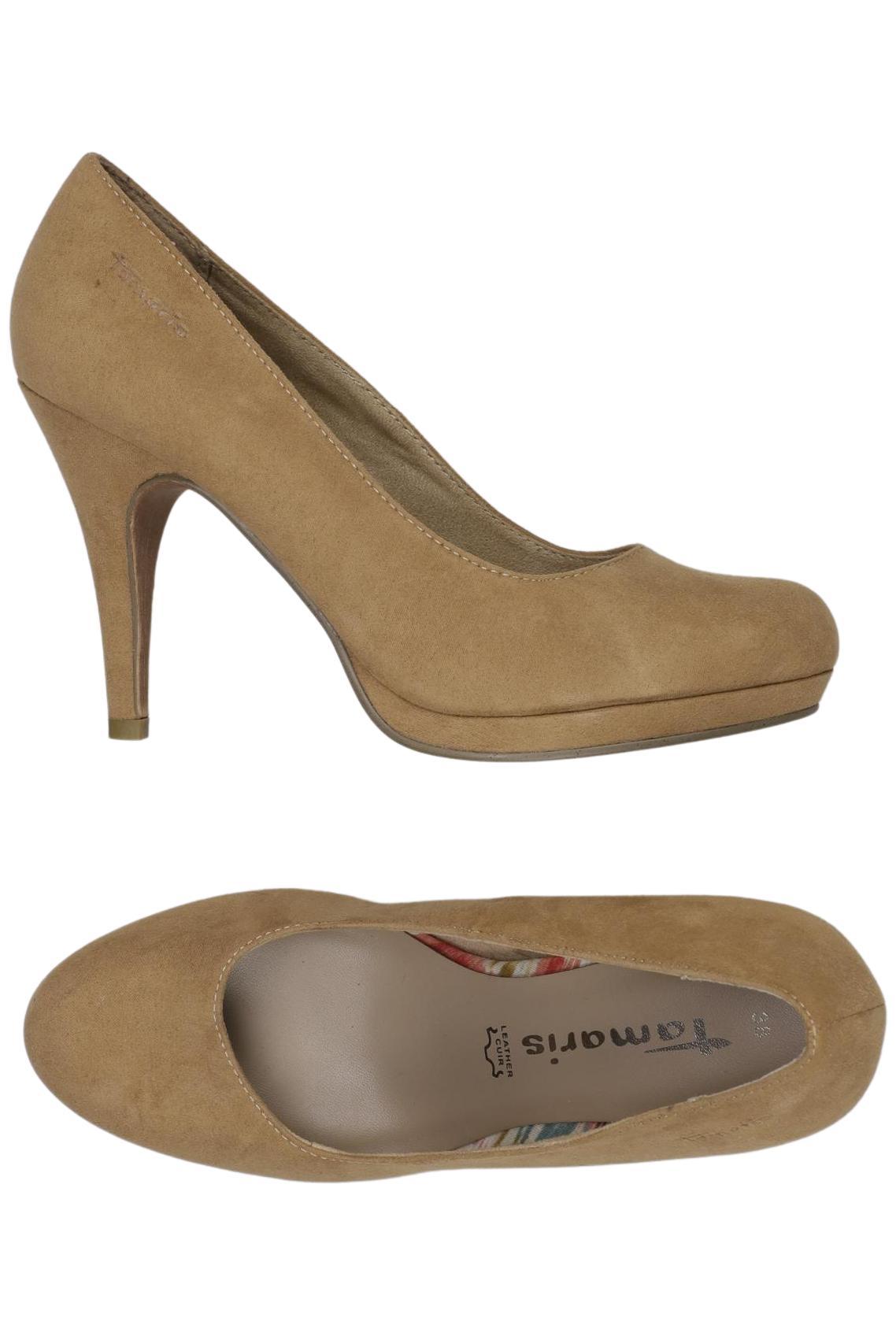 

Tamaris Damen Pumps, beige, Gr. 38