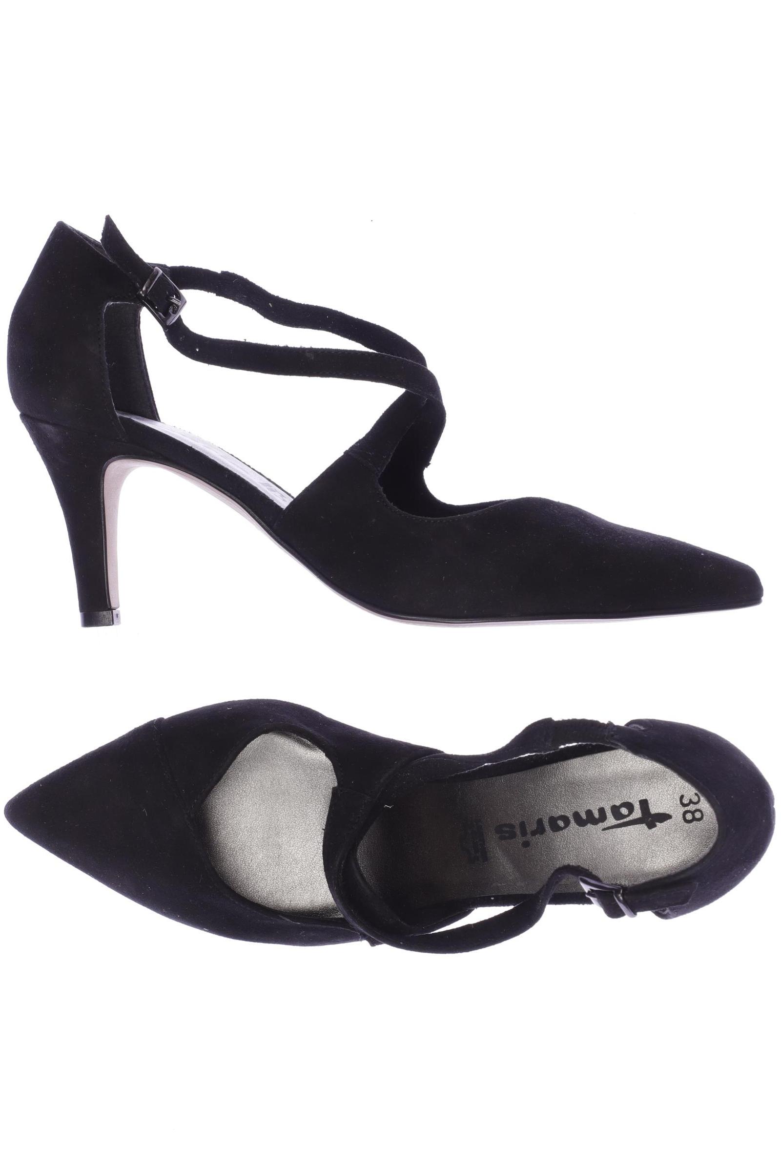 

Tamaris Damen Pumps, schwarz, Gr. 38