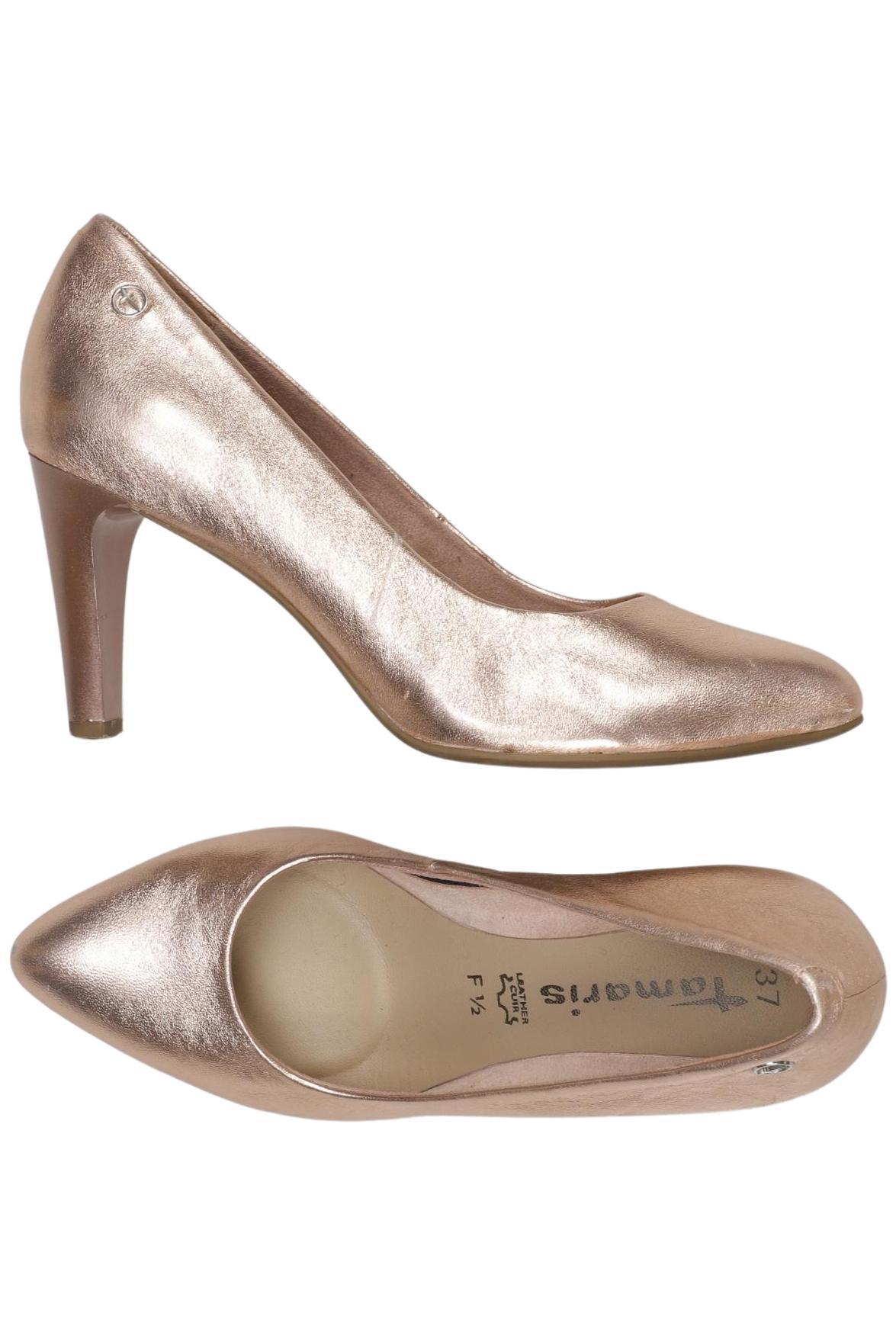 

Tamaris Damen Pumps, gold, Gr. 37