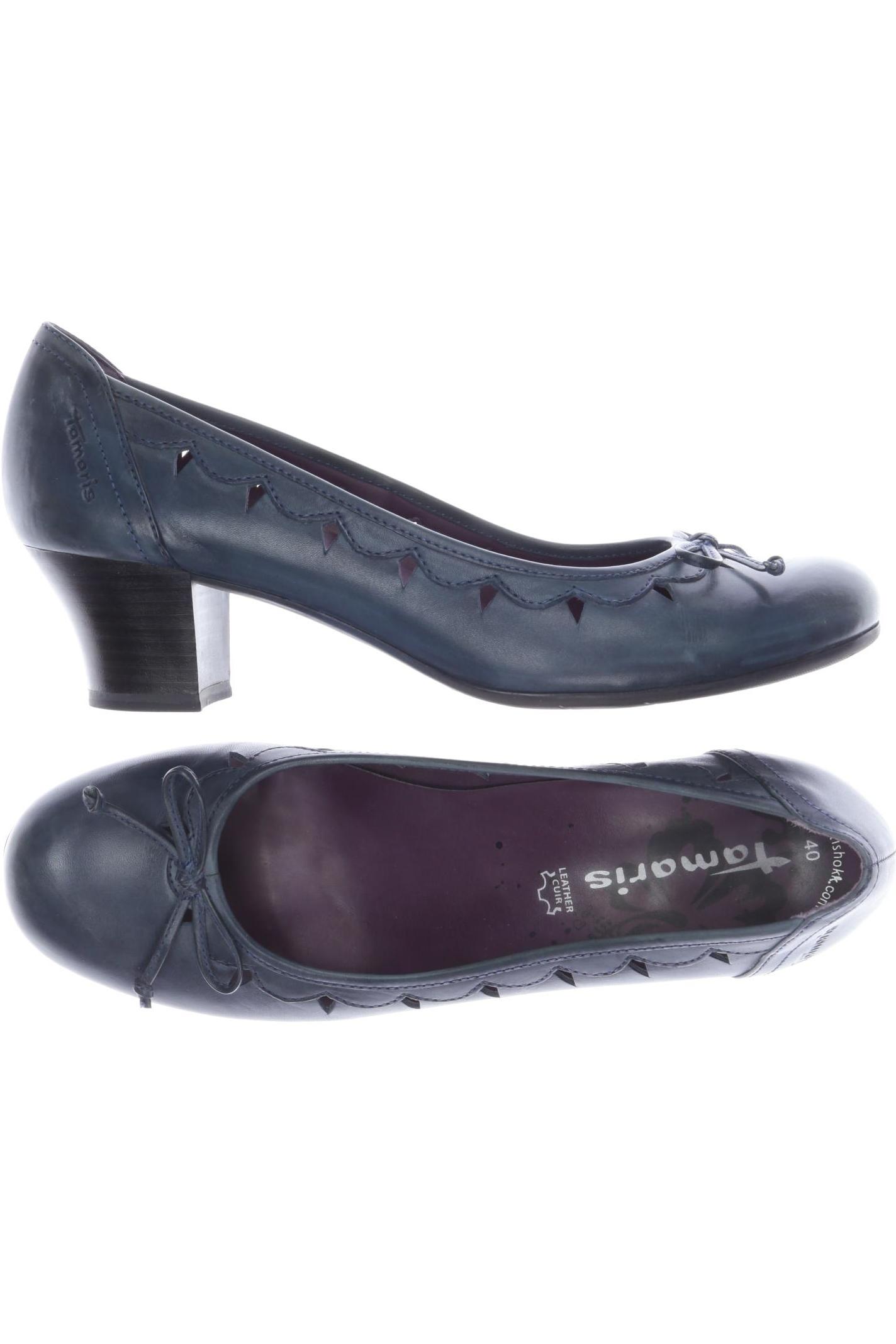 

Tamaris Damen Pumps, blau, Gr. 40