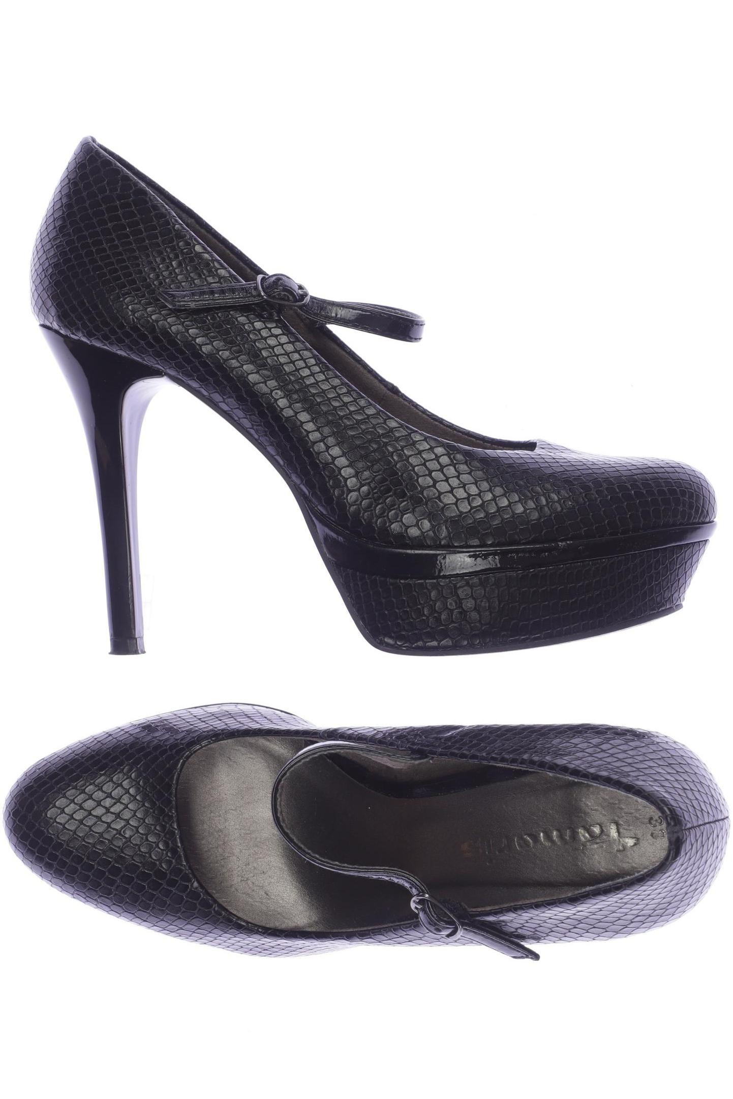 

Tamaris Damen Pumps, schwarz, Gr. 38