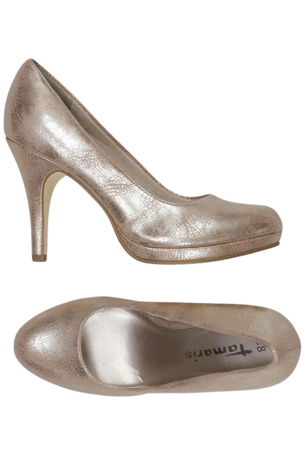 

Tamaris Damen Pumps, gold, Gr. 38