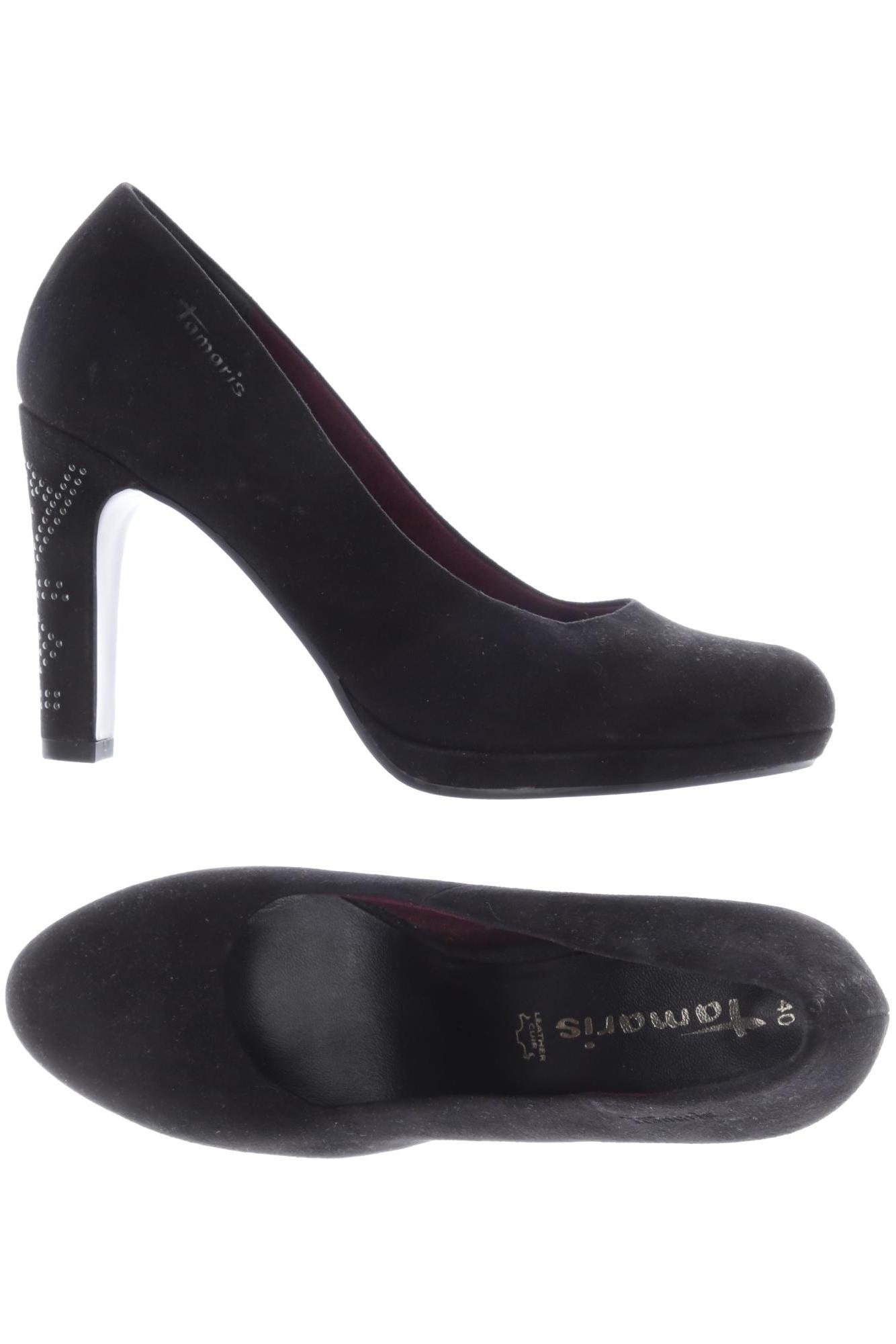 

Tamaris Damen Pumps, schwarz, Gr. 40
