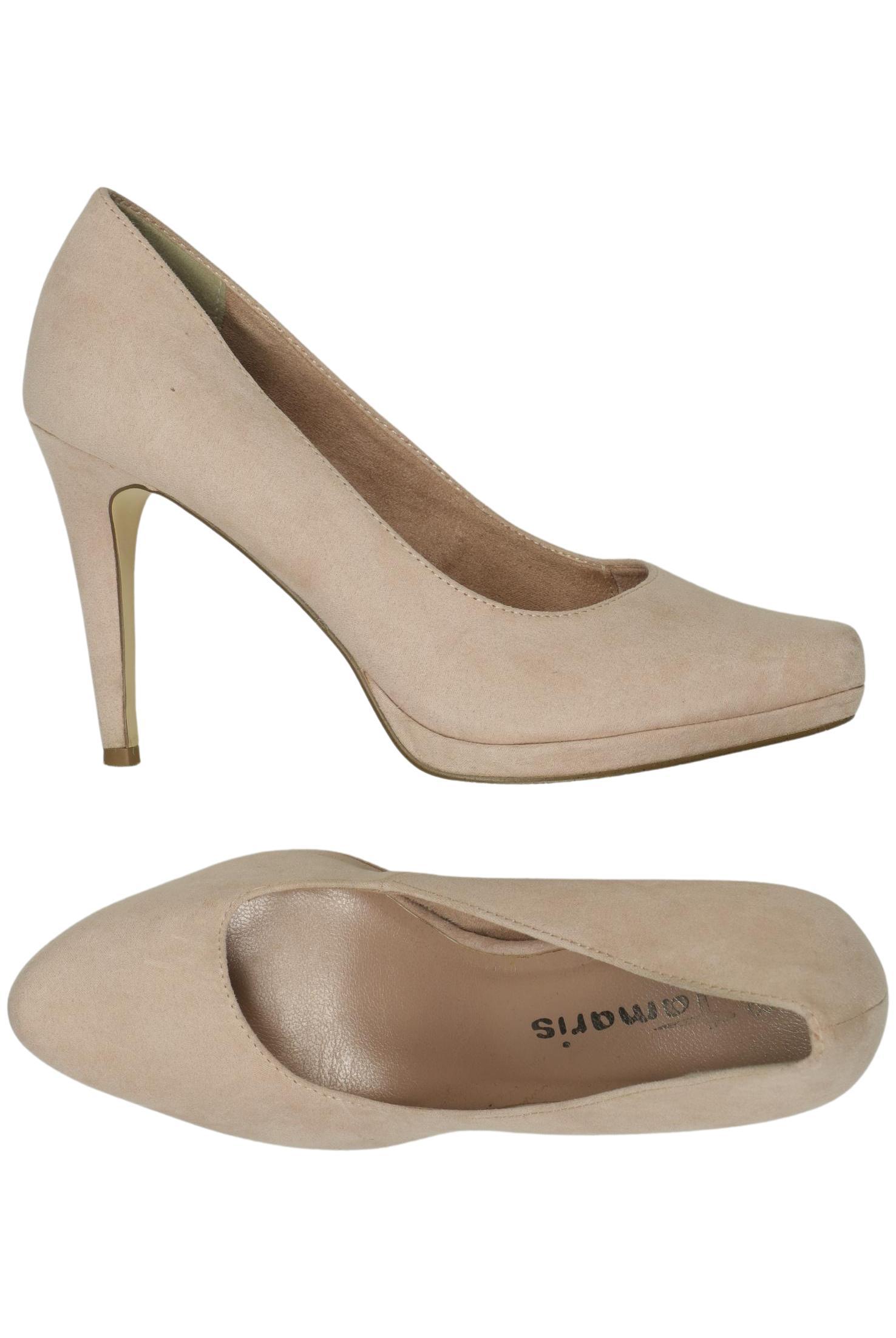 

Tamaris Damen Pumps, beige, Gr. 38