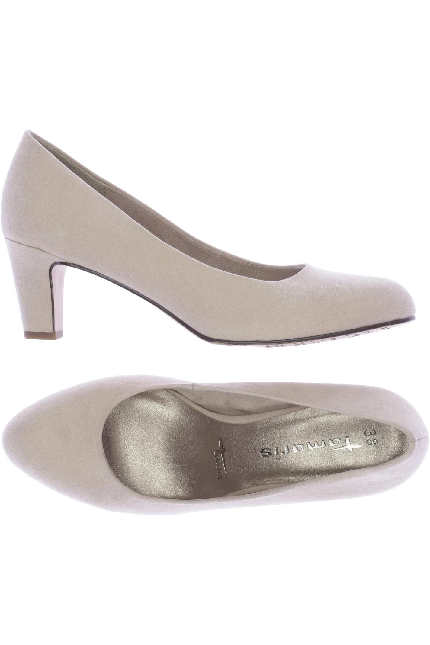 

Tamaris Damen Pumps, cremeweiß